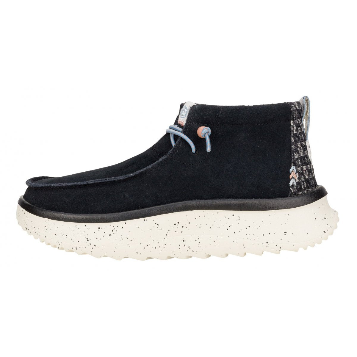 MOCASSINO HEY DUDE HIGH WENDY PEAK SUEDE