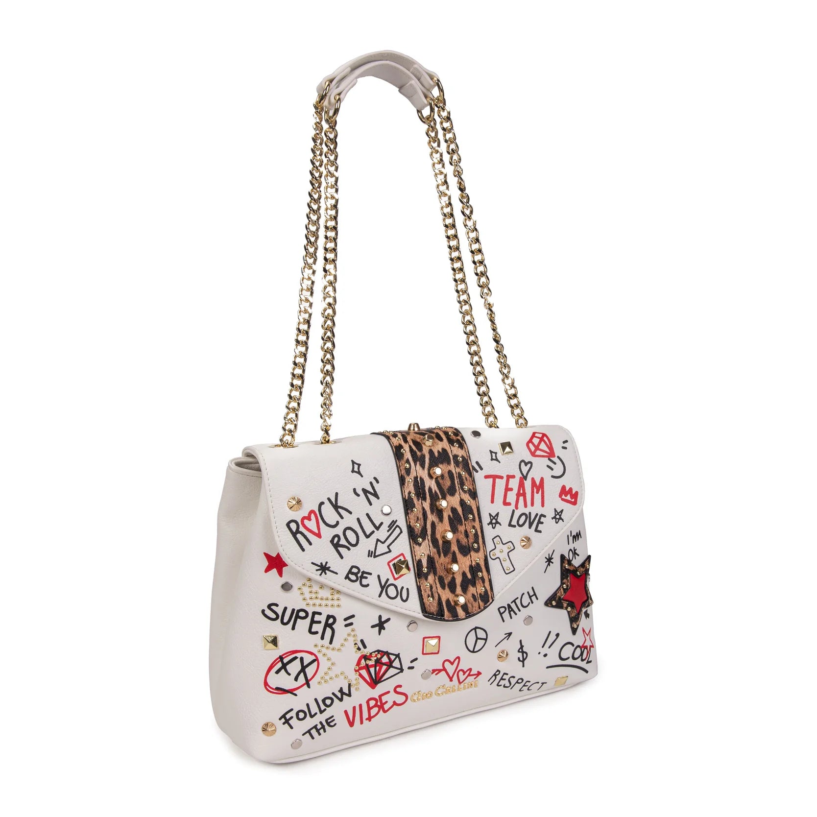 BORSA GIO CELLINI MEGAN N TRACOLLA CATENA HEARTS