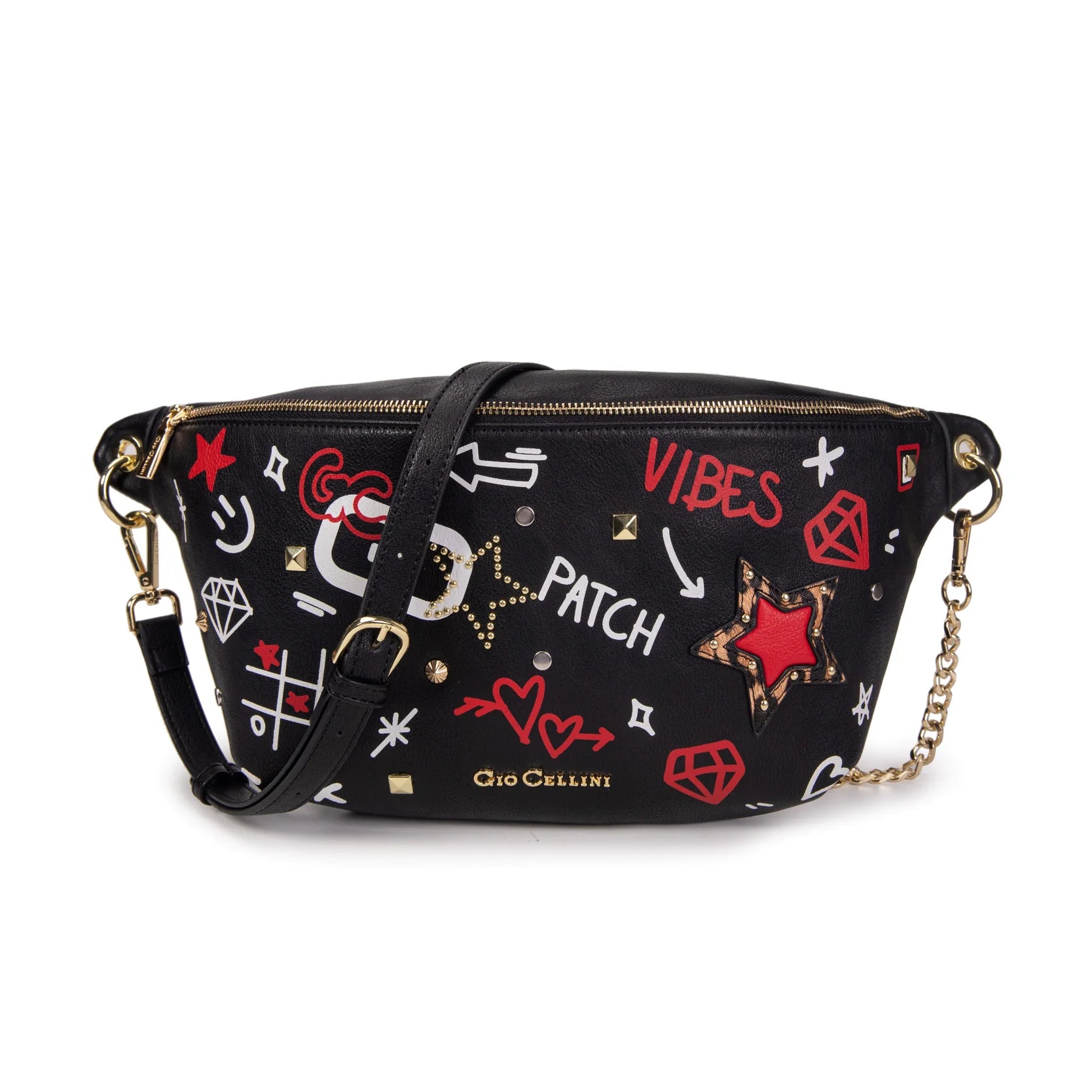 MARSUPIO BIG GIO CELLINI BLAKE TRACOLLA HEARTS