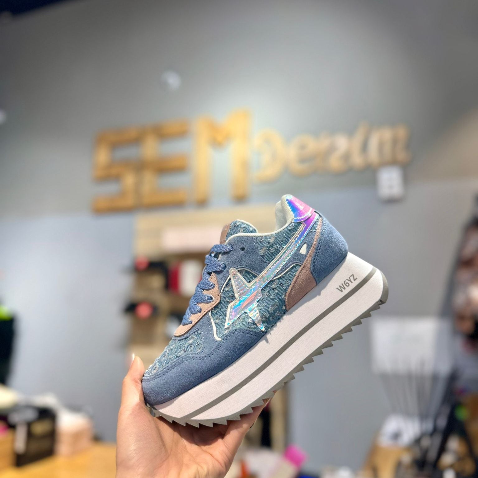 SCARPE WIZZ W6YZ DEVA W CIPRIA CELESTE