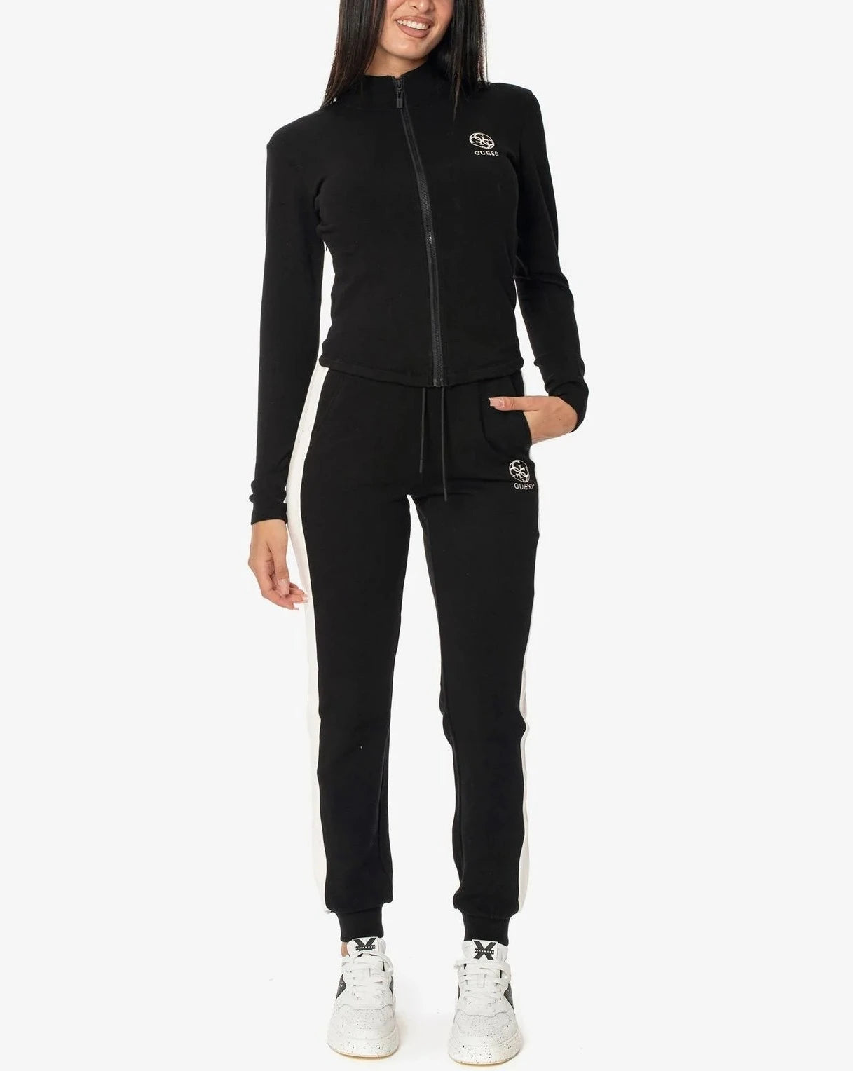 FELPA GUESS ELEA FULL ZIP