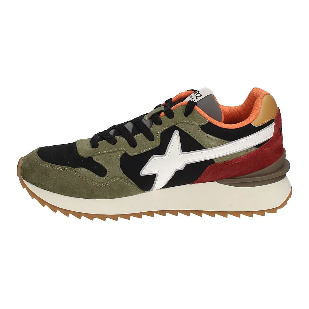SCARPE WIZZ JUST SAY WIZZ YAK-M. MILITARE-BLACK-GRANATA