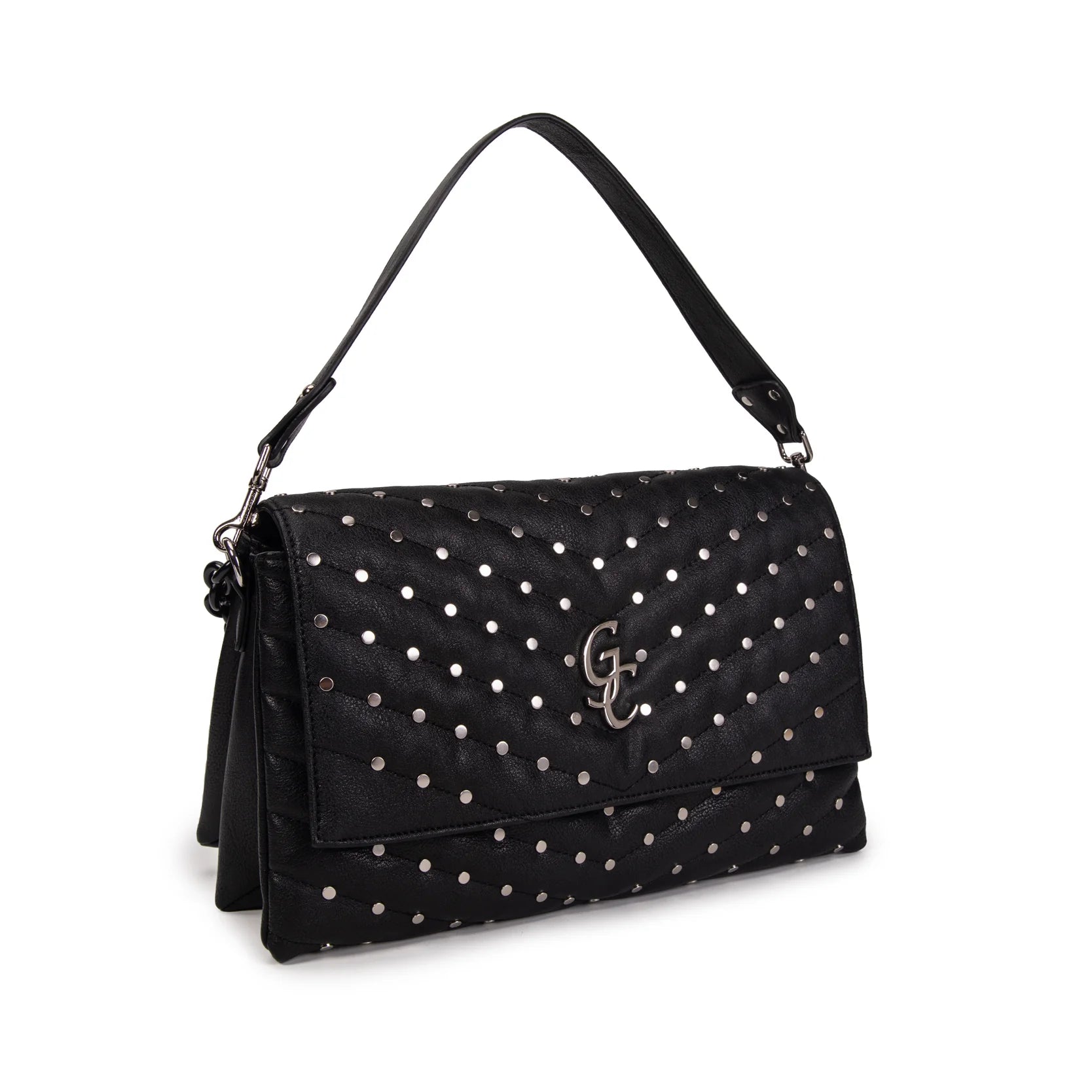 BORSA GIO CELLINI ANGELINA SPALLA TRIS MICRO STUDS