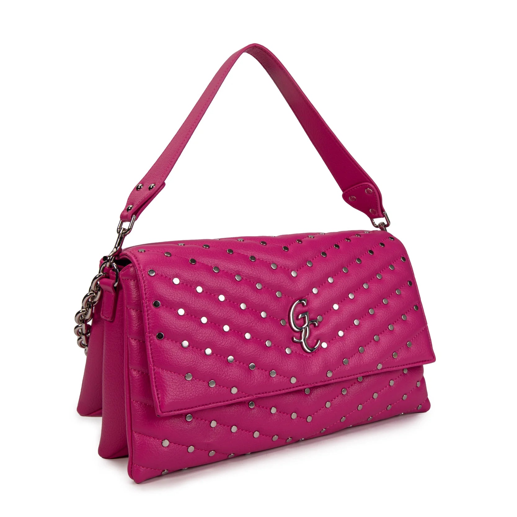 BORSA GIO CELLINI ANGELINA SPALLA TRIS MICRO STUDS