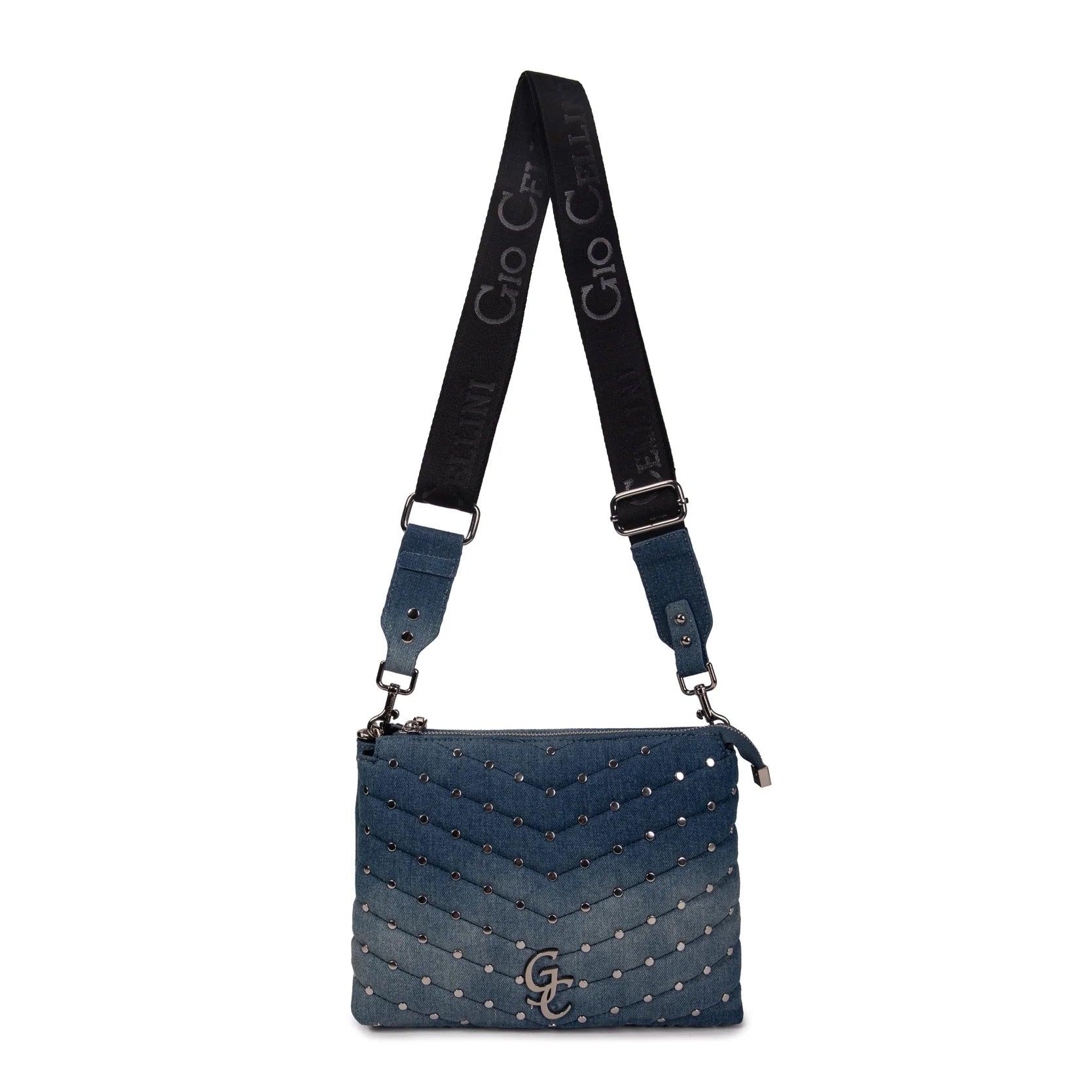 BORSA GIO CELLINI NANCY TRACOLLA TRIS MICRO STUDS