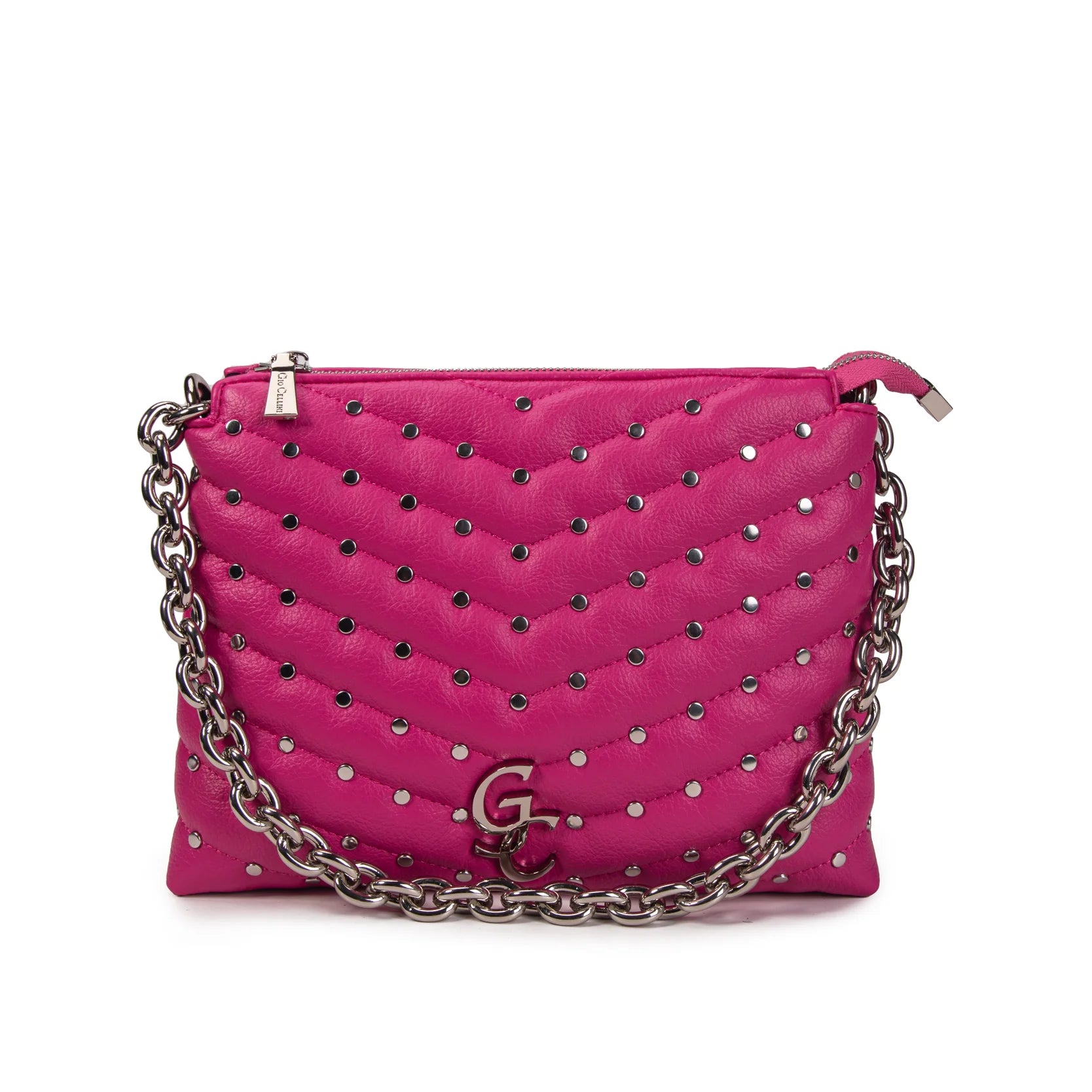 BORSA GIO CELLINI NANCY TRACOLLA TRIS MICRO STUDS