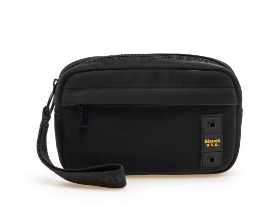 POCHETTE BLAUER CLUTCH A MANO GOMMATO GOY 12X20X5.5