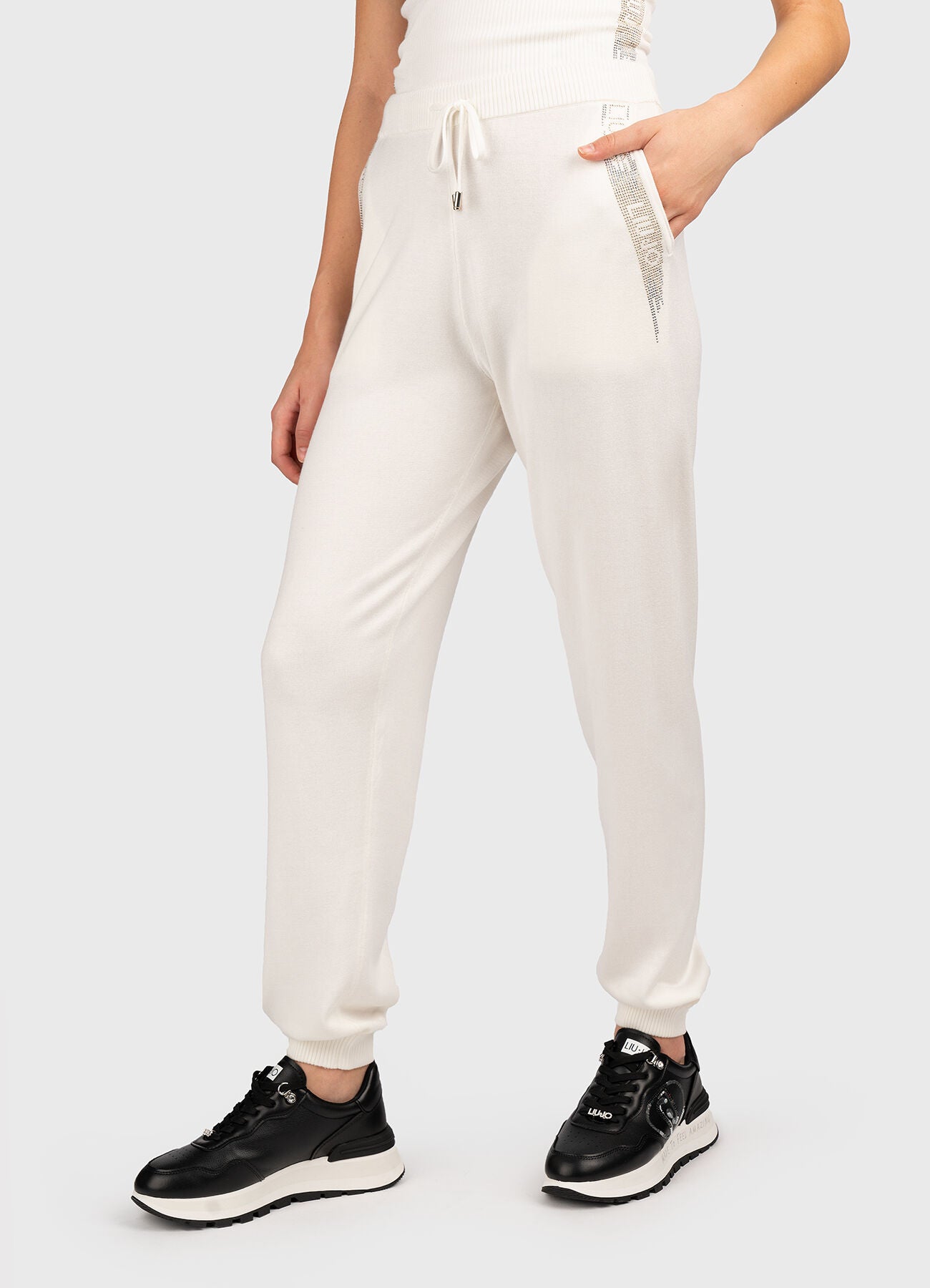 PANTALONE LIUJO LUNGO IN MAGLIA