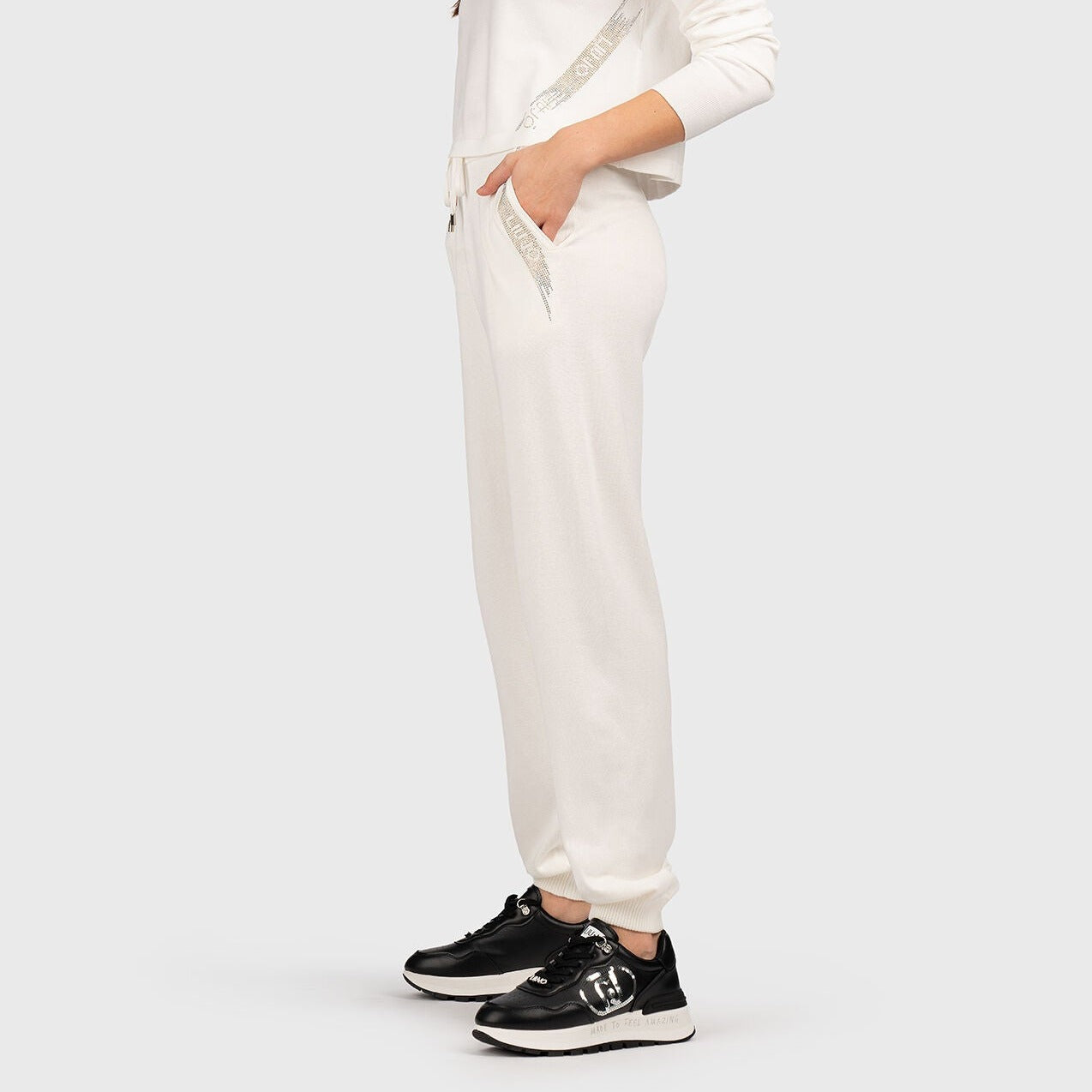 PANTALONE LIUJO LUNGO IN MAGLIA