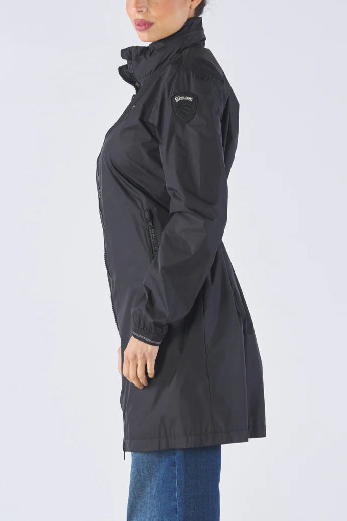 GIUBBINO BLAUER IMPERMEABILE TRENCH FODERATO