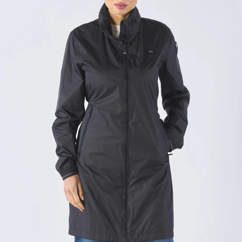 GIUBBINO BLAUER IMPERMEABILE TRENCH FODERATO