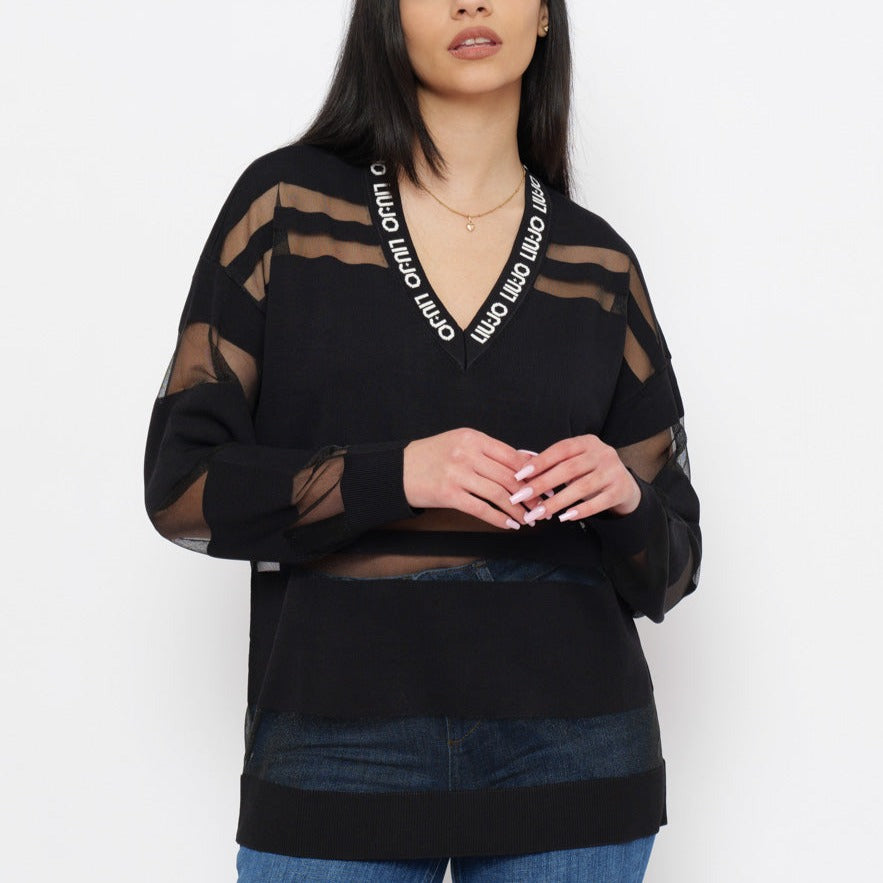 MAGLIA LIUJO GIROCOLLO ML