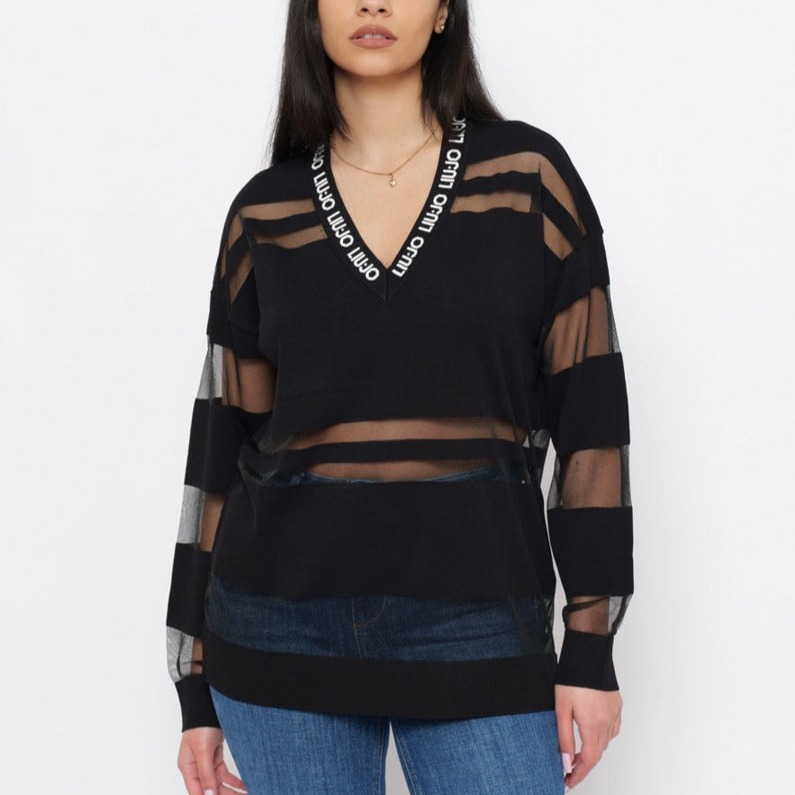 MAGLIA LIUJO GIROCOLLO ML