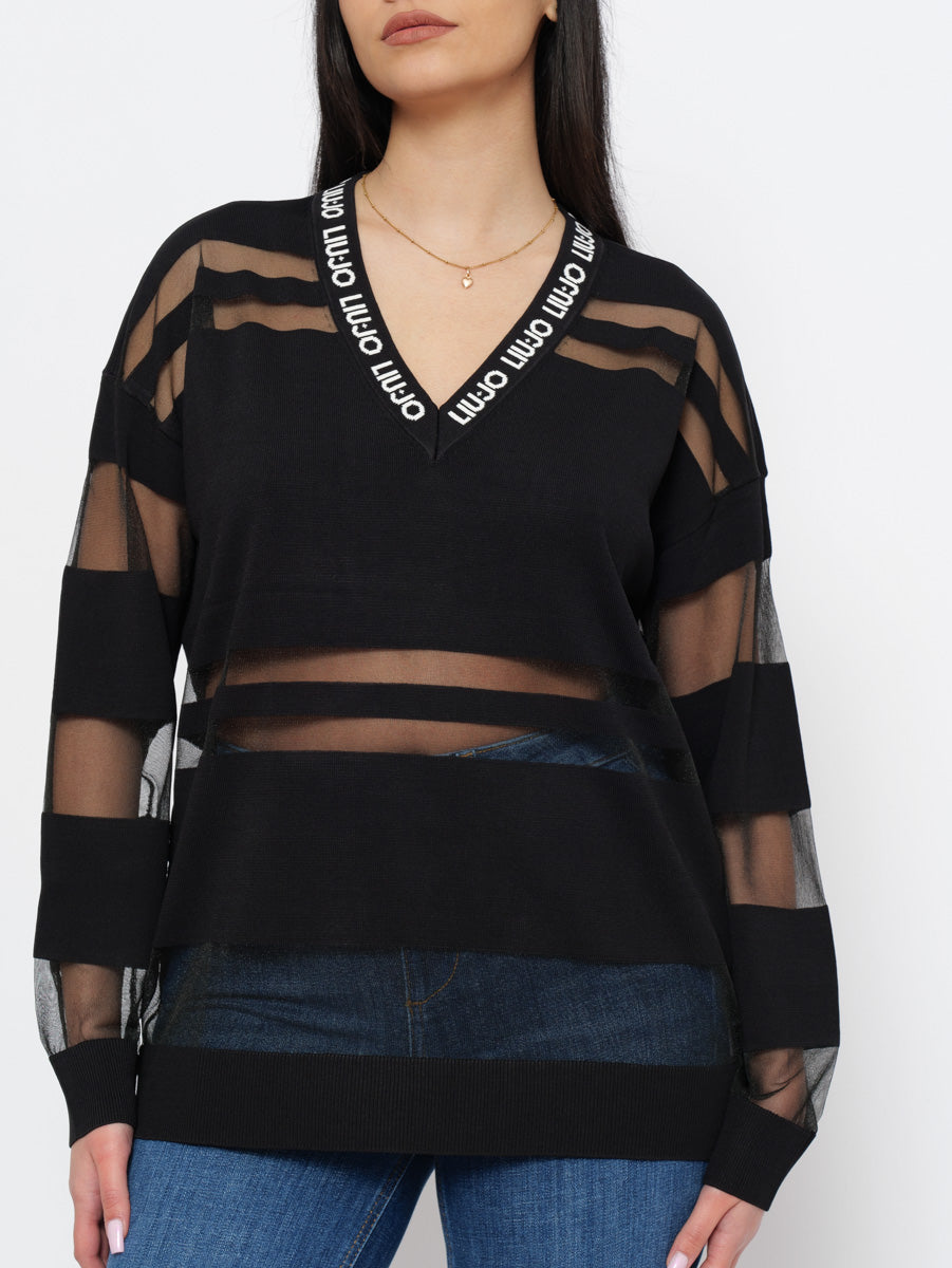 MAGLIA LIUJO GIROCOLLO ML