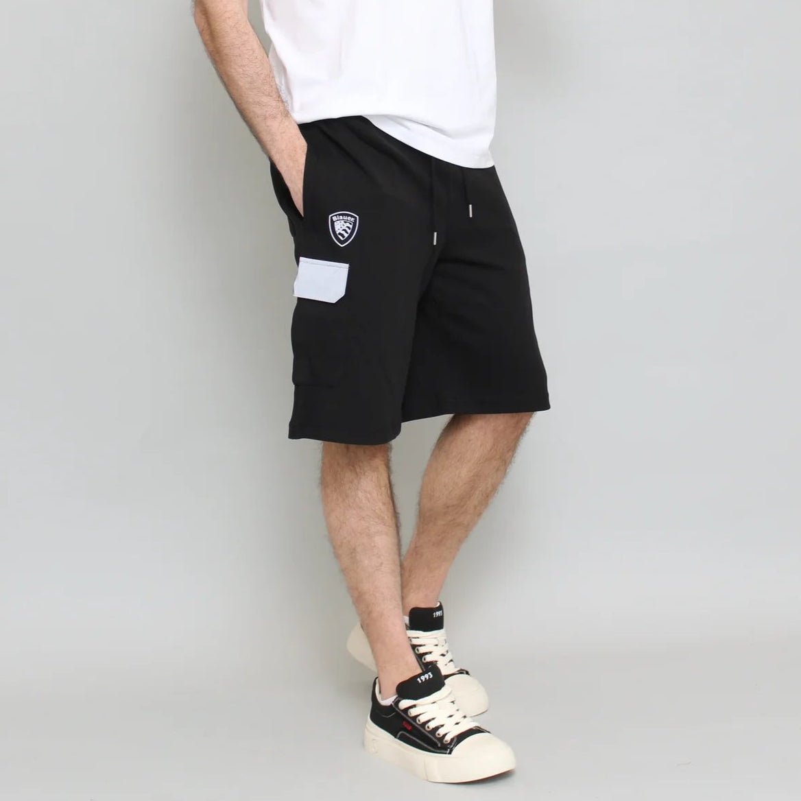 PANTALONCINO BLAUER PACIFIC CON TASCONI REFLEX