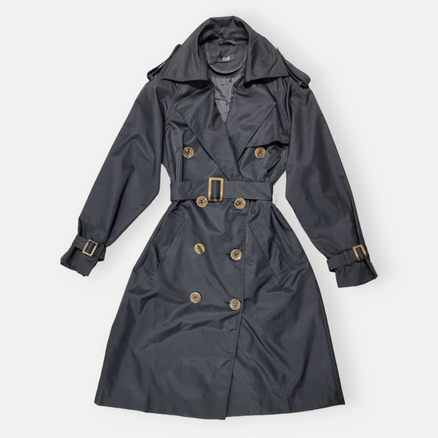 TRENCH SEM ABBIE OVERFIT