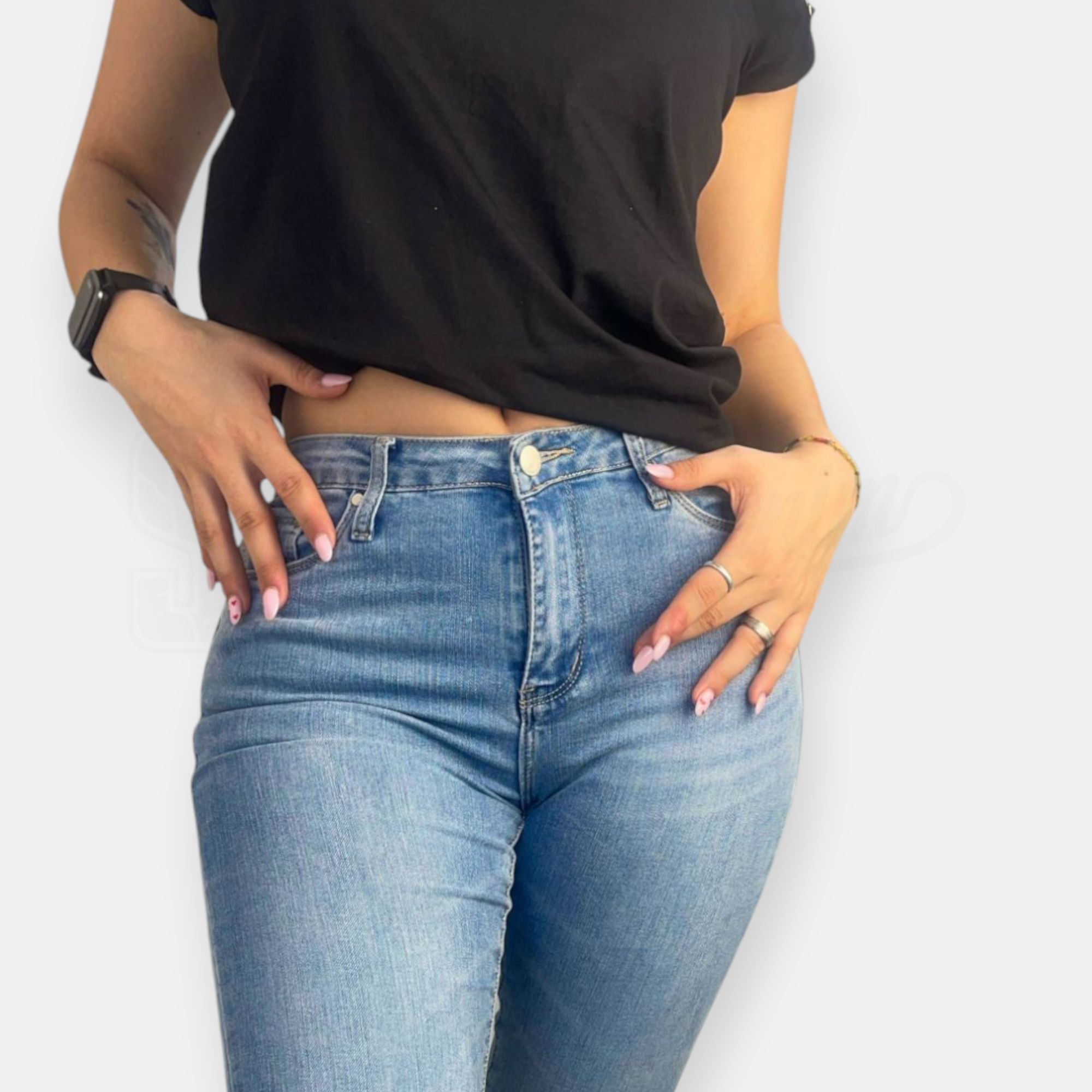 JEANS SEM STELLA LAV. CHIARO PUSH-UP SKINNY