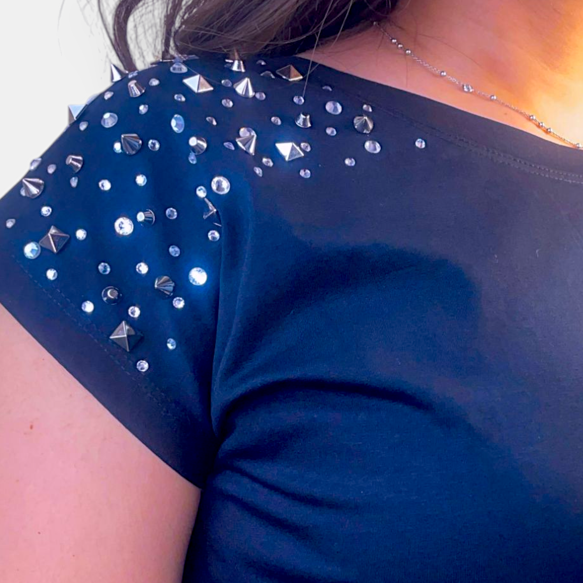 TSHIRT SEM AMELIA MANICA CORTA 3QUART BORCHIATA