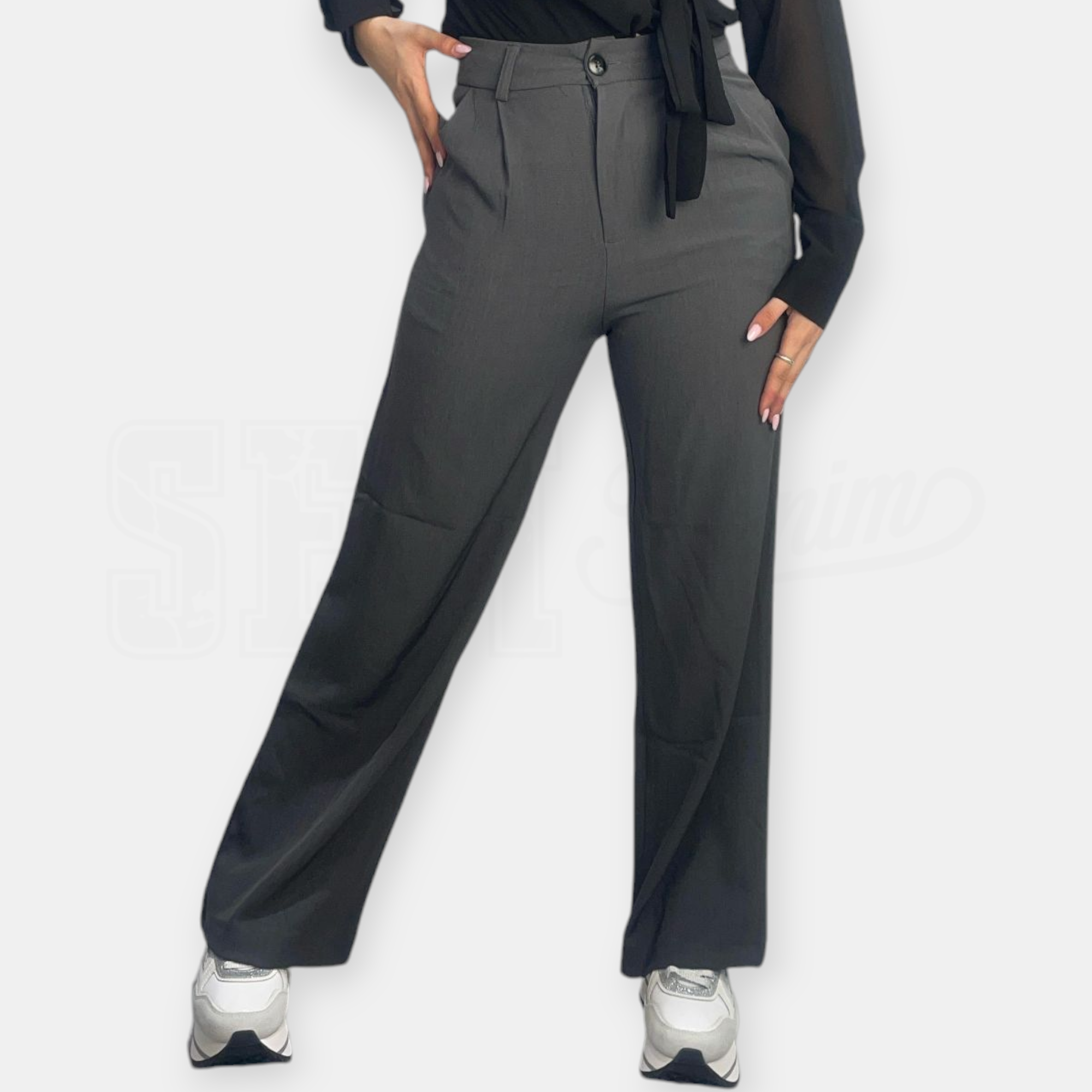 PANTALONE SEM AGATA PALAZZO DOPPIA PENCES