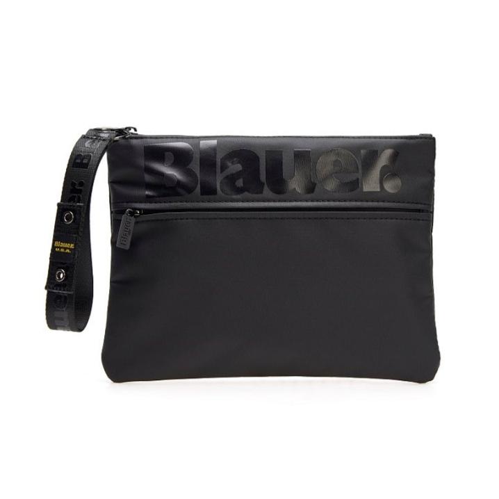POCHETTE BLAUER CLUTCH CONEY A MANO CORDURA 20X28