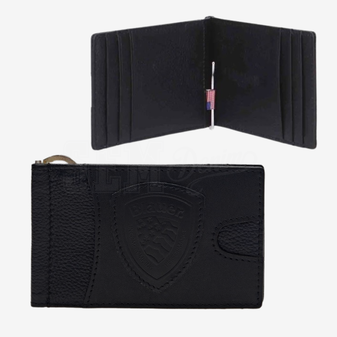 PORTAFOGLIO BLAUER CIP PELLE