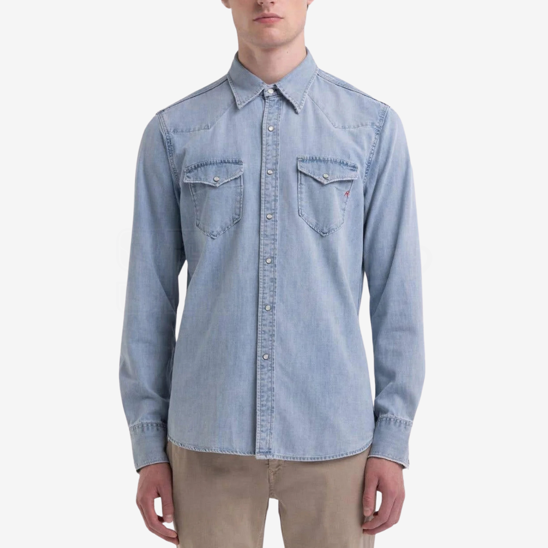 CAMICIA REPLAY AGED 5YEAR IN DENIM