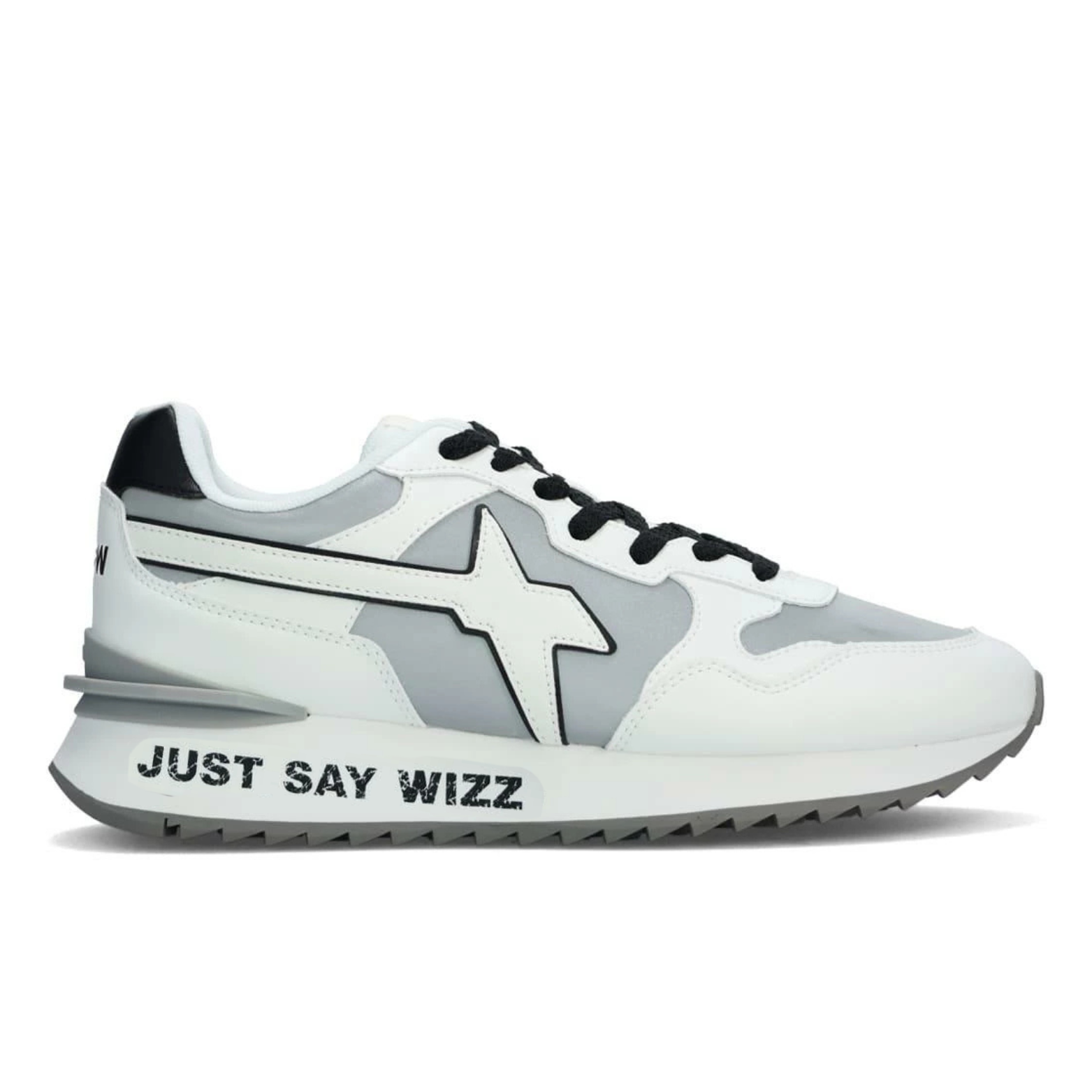 SCARPE WIZZ JUST SAY WIZZ YAK-M. CALF REFLECTIVE WHITE BLA