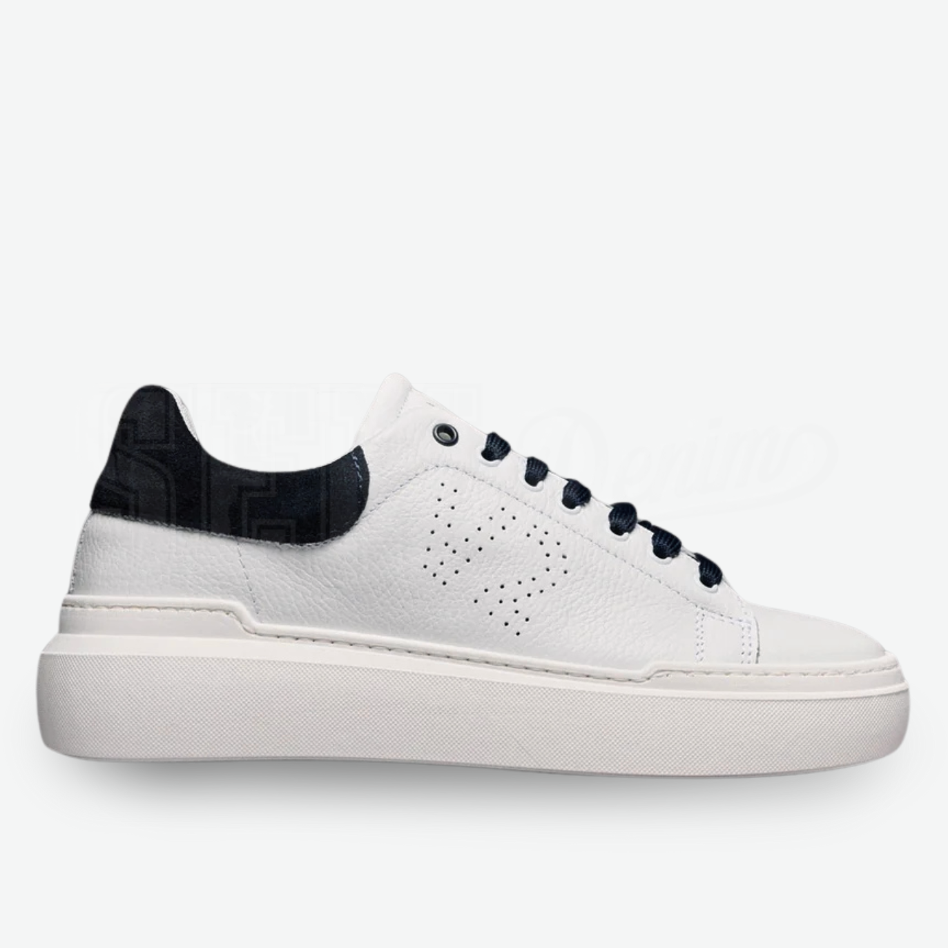 SNEAKERS V2 BRAND FONDO MQ BOTTOLATO BLU