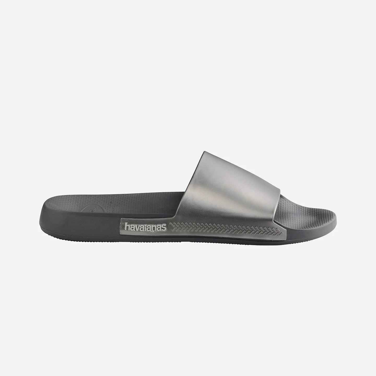 CIABATTA SLIDE HAVAIANAS CLASSIC METALLIC STEEL