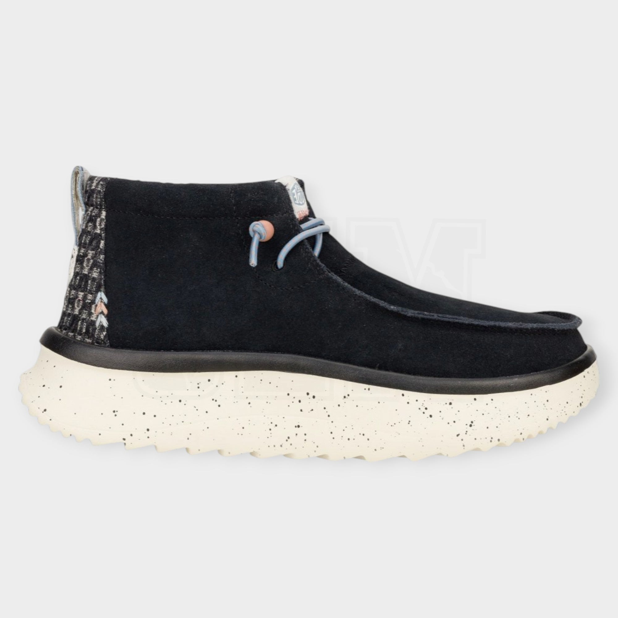 MOCASSINO HEY DUDE HIGH WENDY PEAK SUEDE