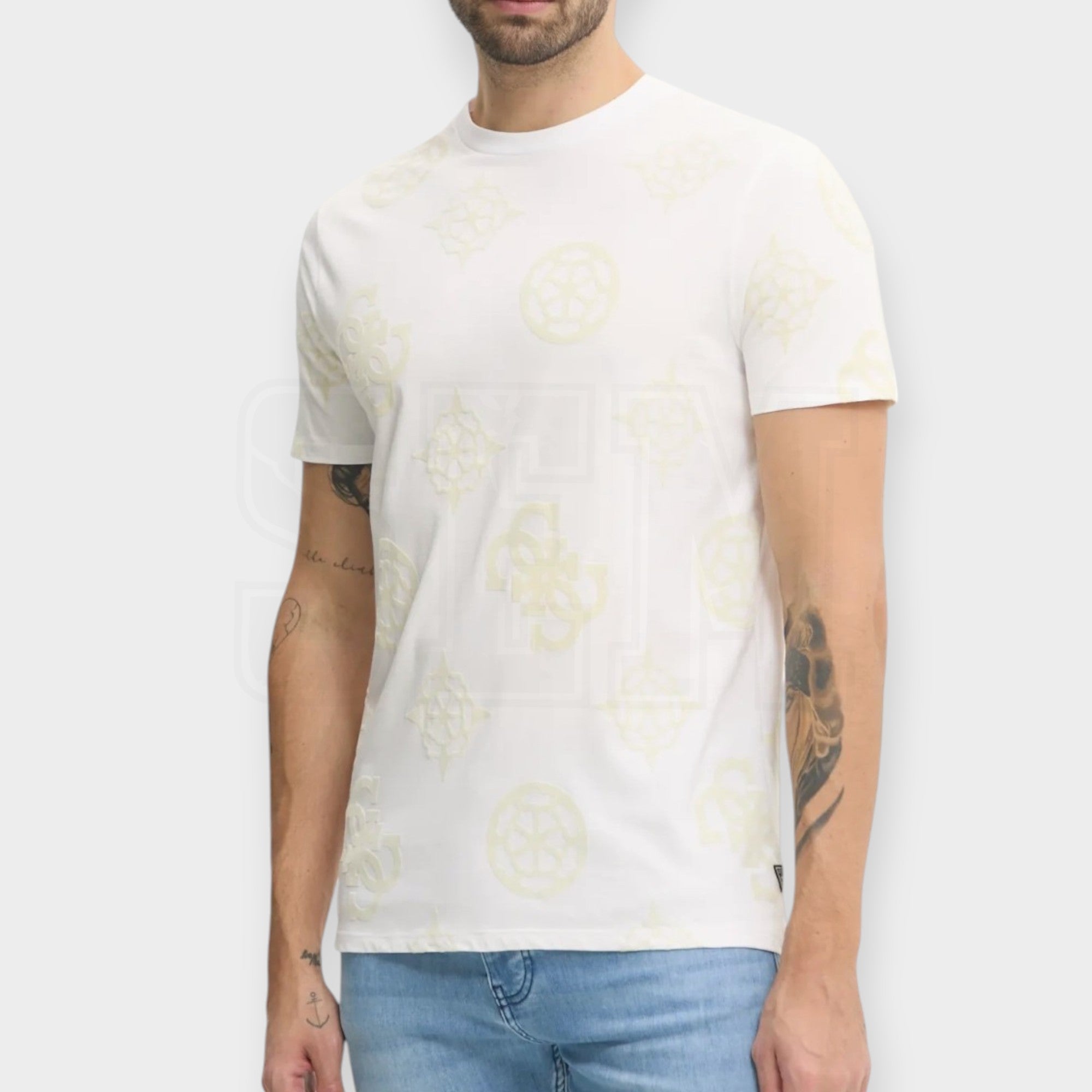 TSHIRT GUESS PEONY PRINT