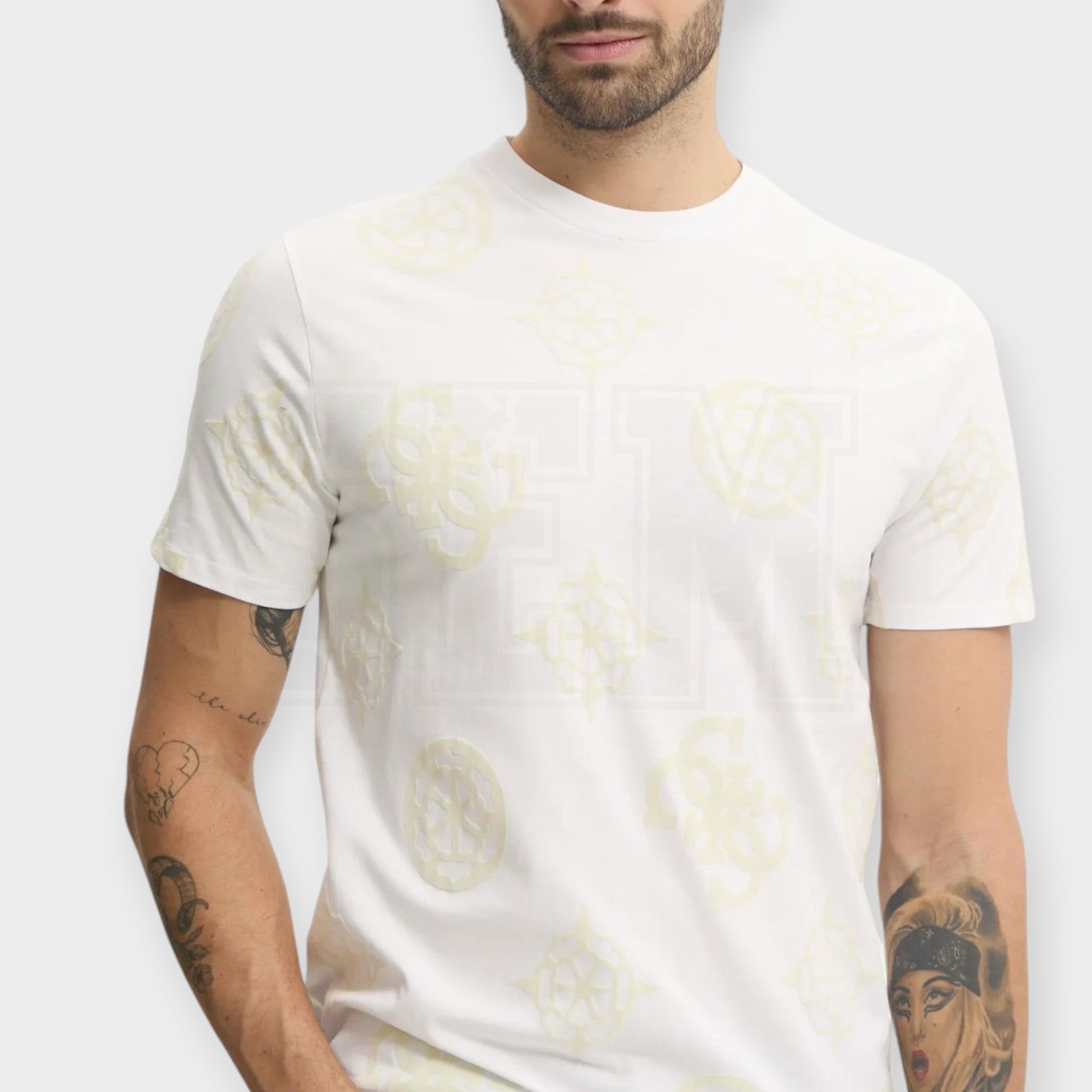 TSHIRT GUESS PEONY PRINT