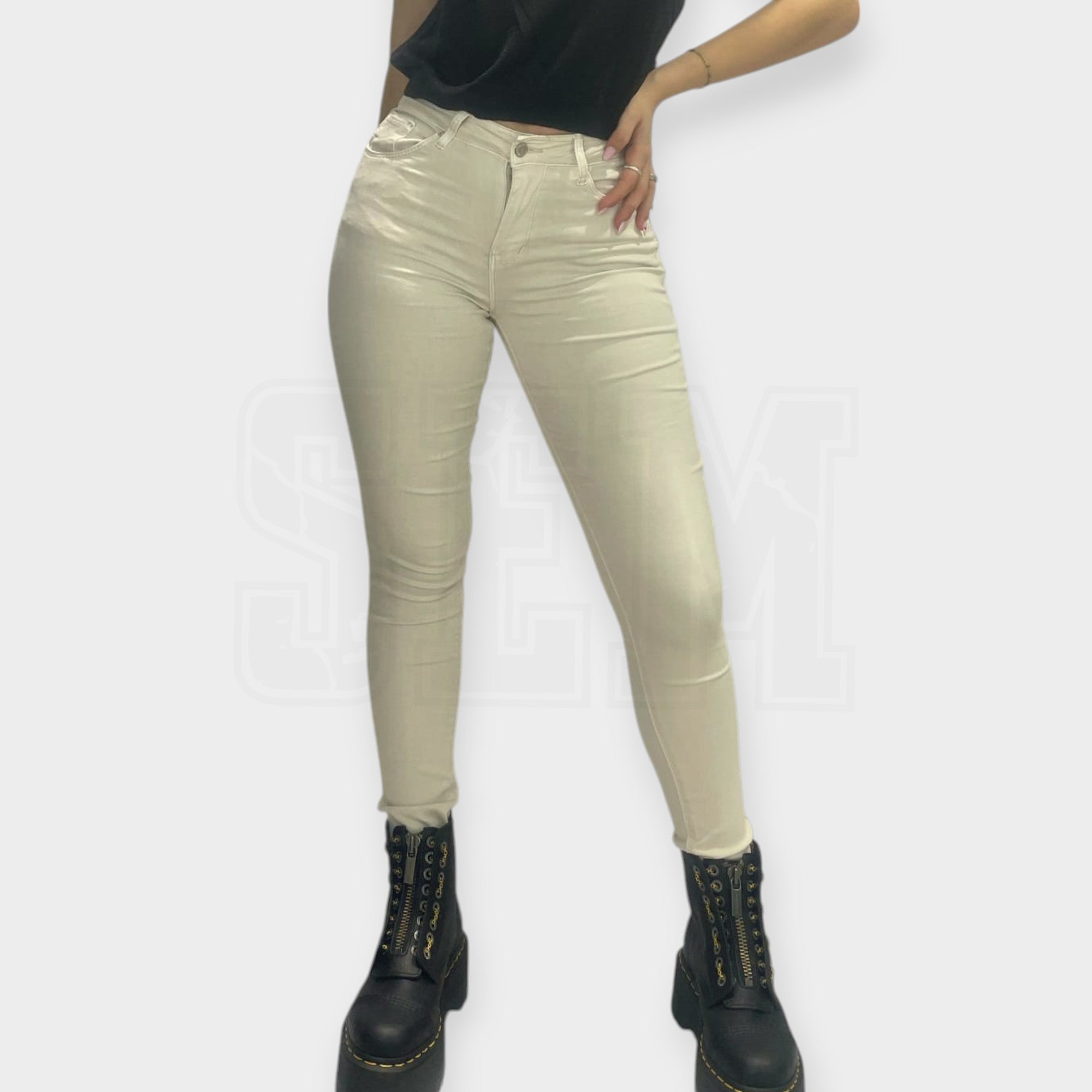 PANTALONE SEM STELLA PUSH-UP SKINNY FIT COLOR