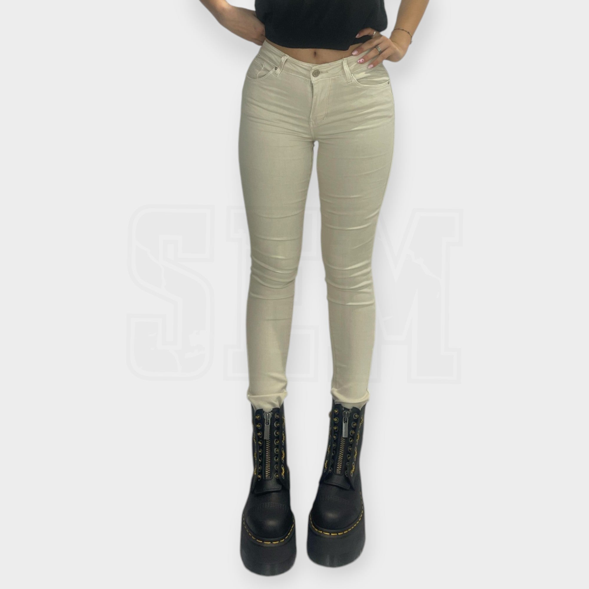 PANTALONE SEM STELLA PUSH-UP SKINNY FIT COLOR