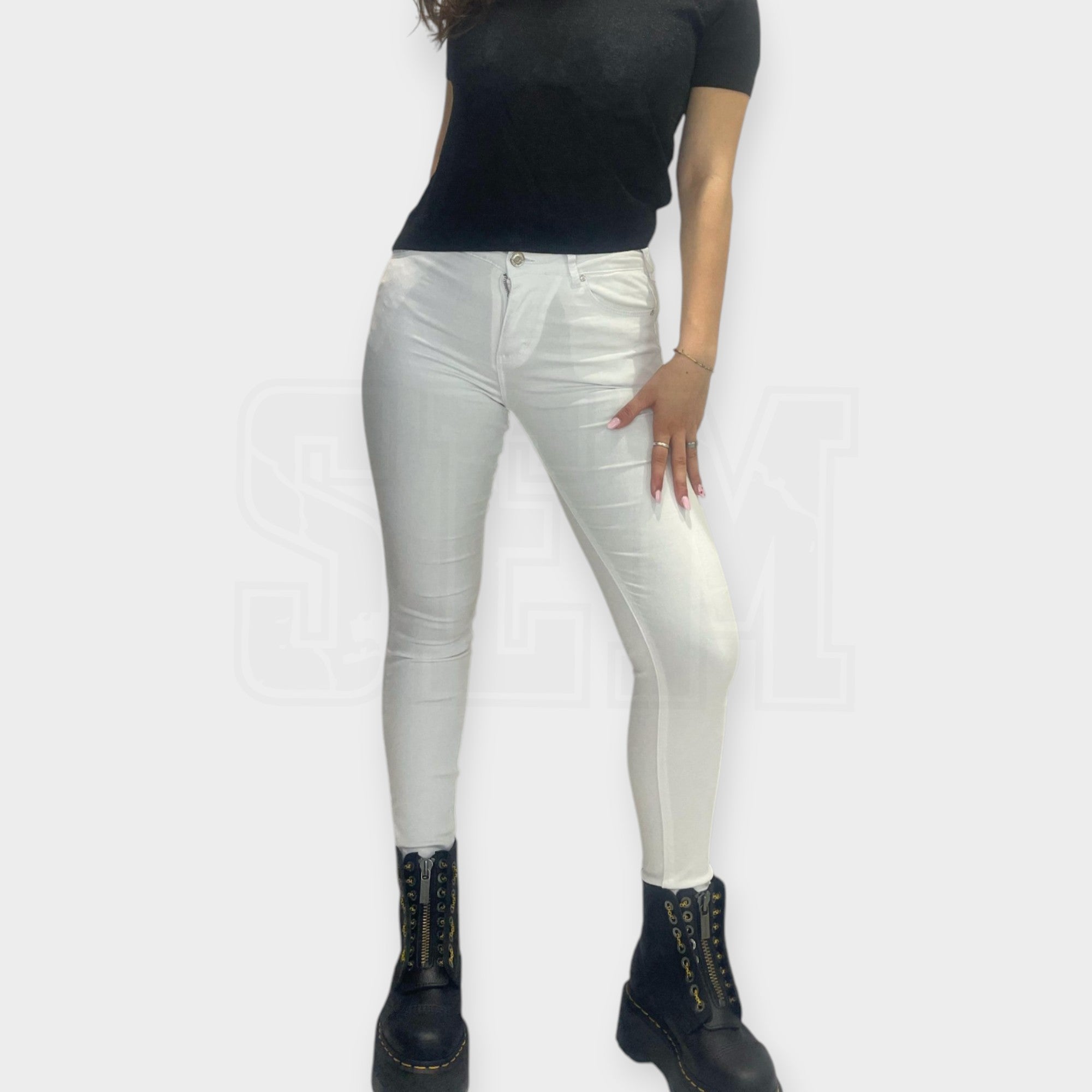 PANTALONE SEM STELLA PUSH-UP SKINNY FIT COLOR