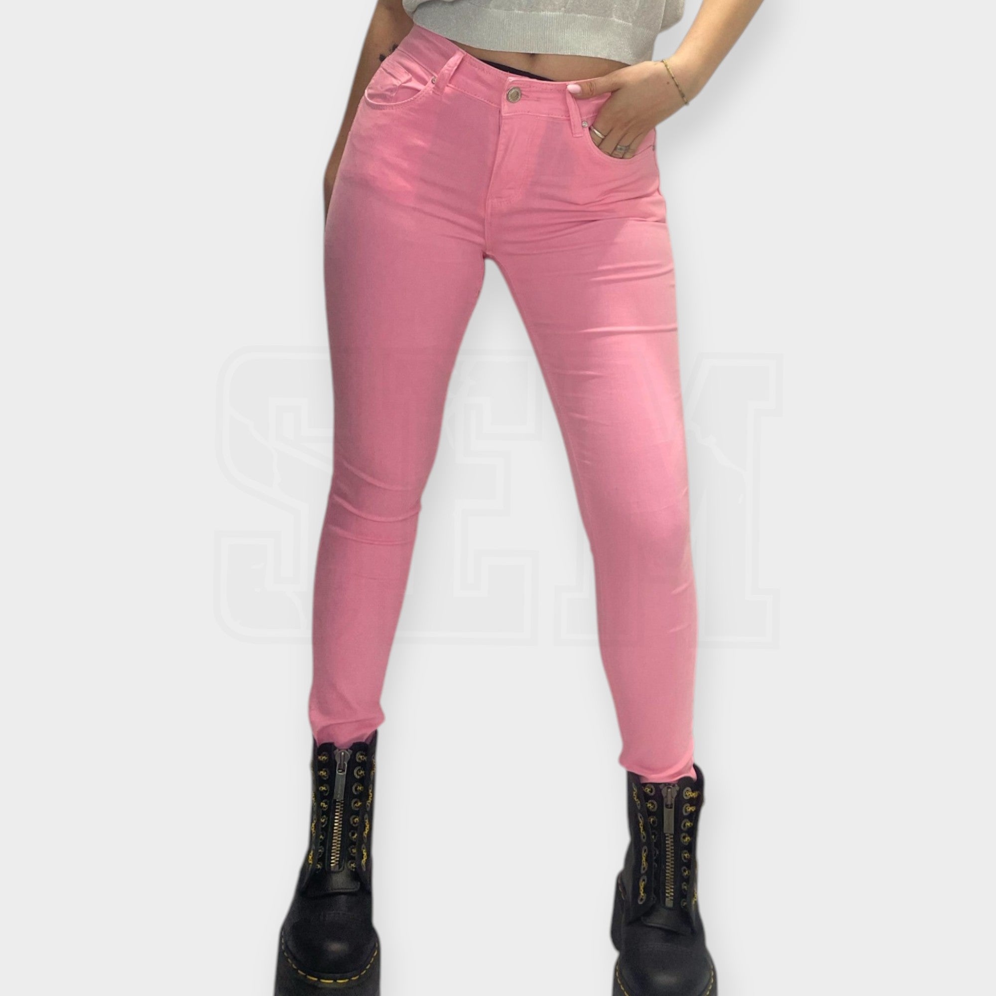 PANTALONE SEM STELLA PUSH-UP SKINNY FIT COLOR