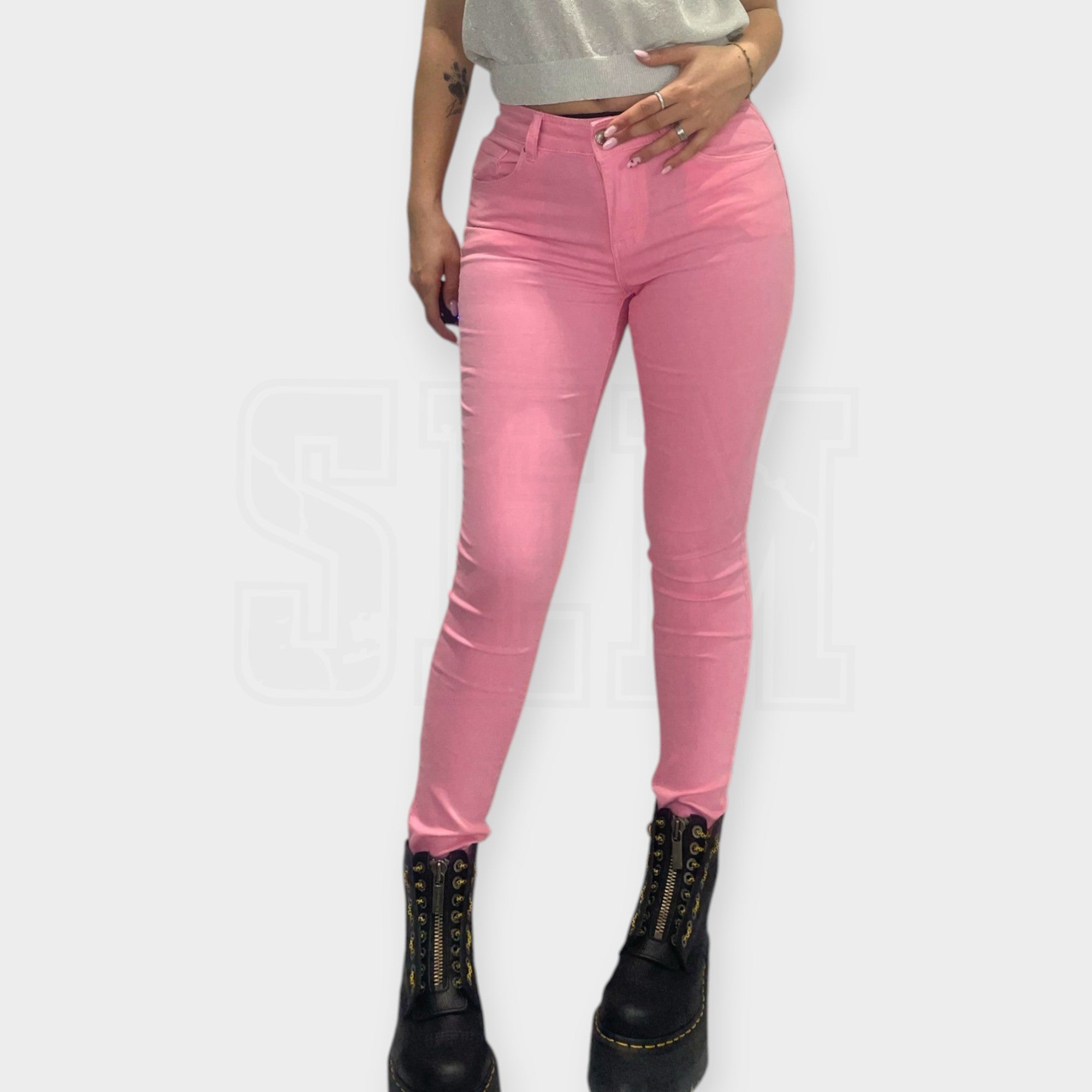 PANTALONE SEM STELLA PUSH-UP SKINNY FIT COLOR