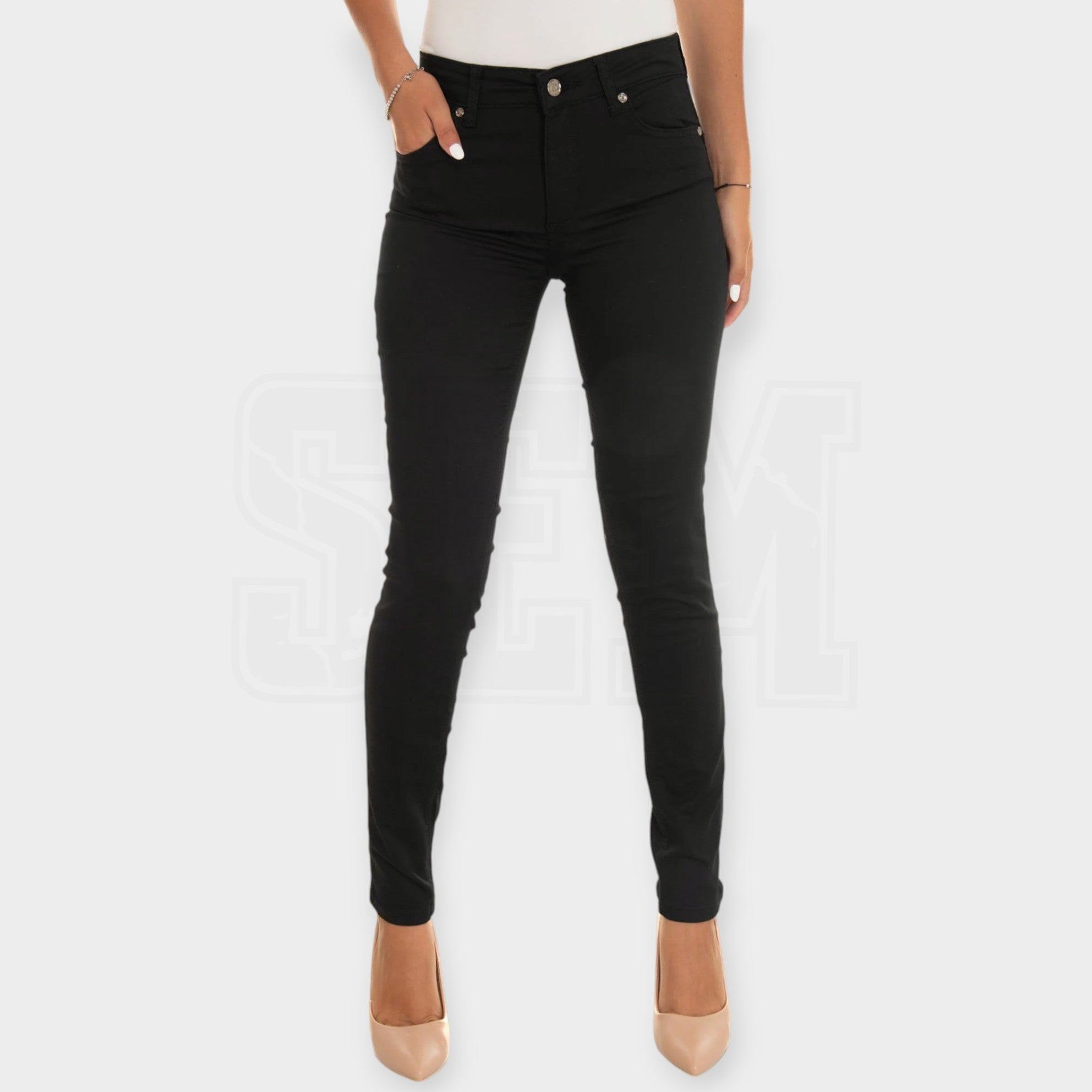 PANTALONE SEM STELLA PUSH-UP SKINNY FIT COLOR