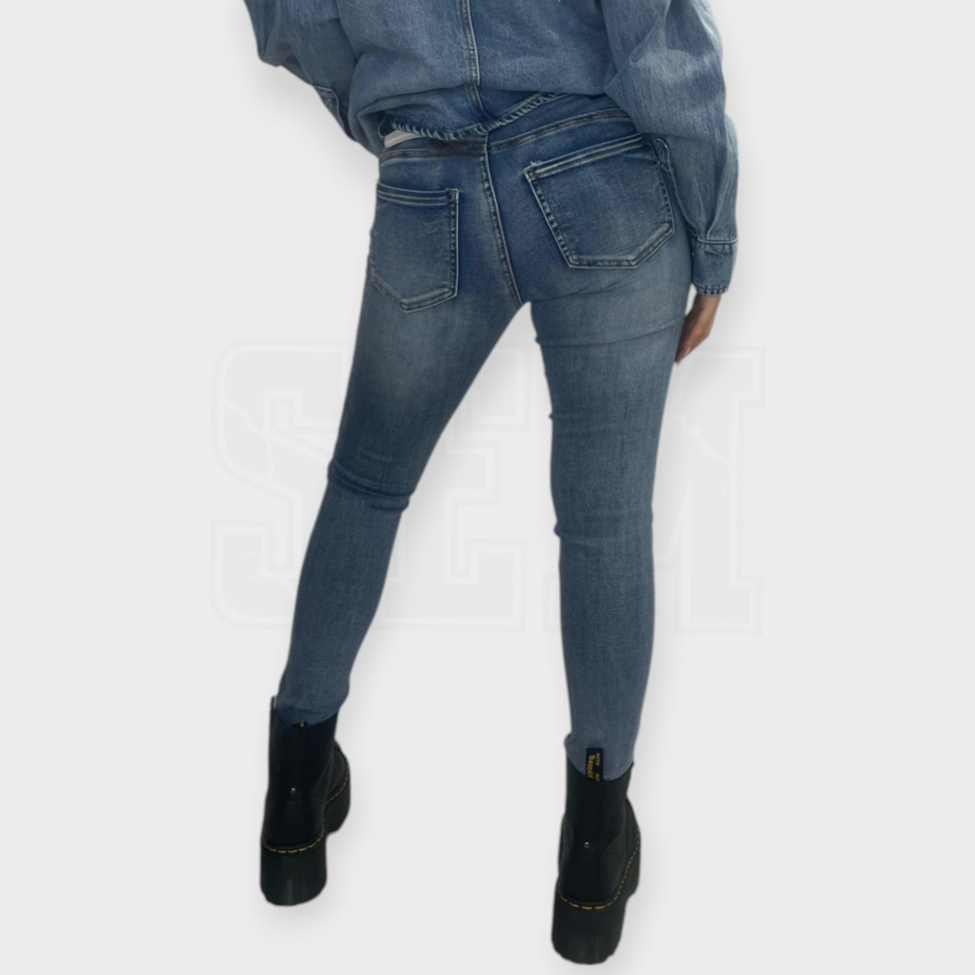 JEANS SEM STELLA PUSH-UP SKINNY DIAMOND RAIN