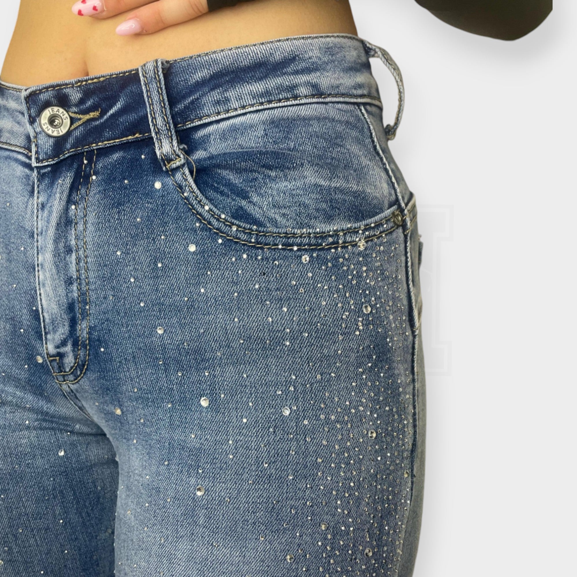 JEANS SEM STELLA PUSH-UP SKINNY DIAMOND RAIN