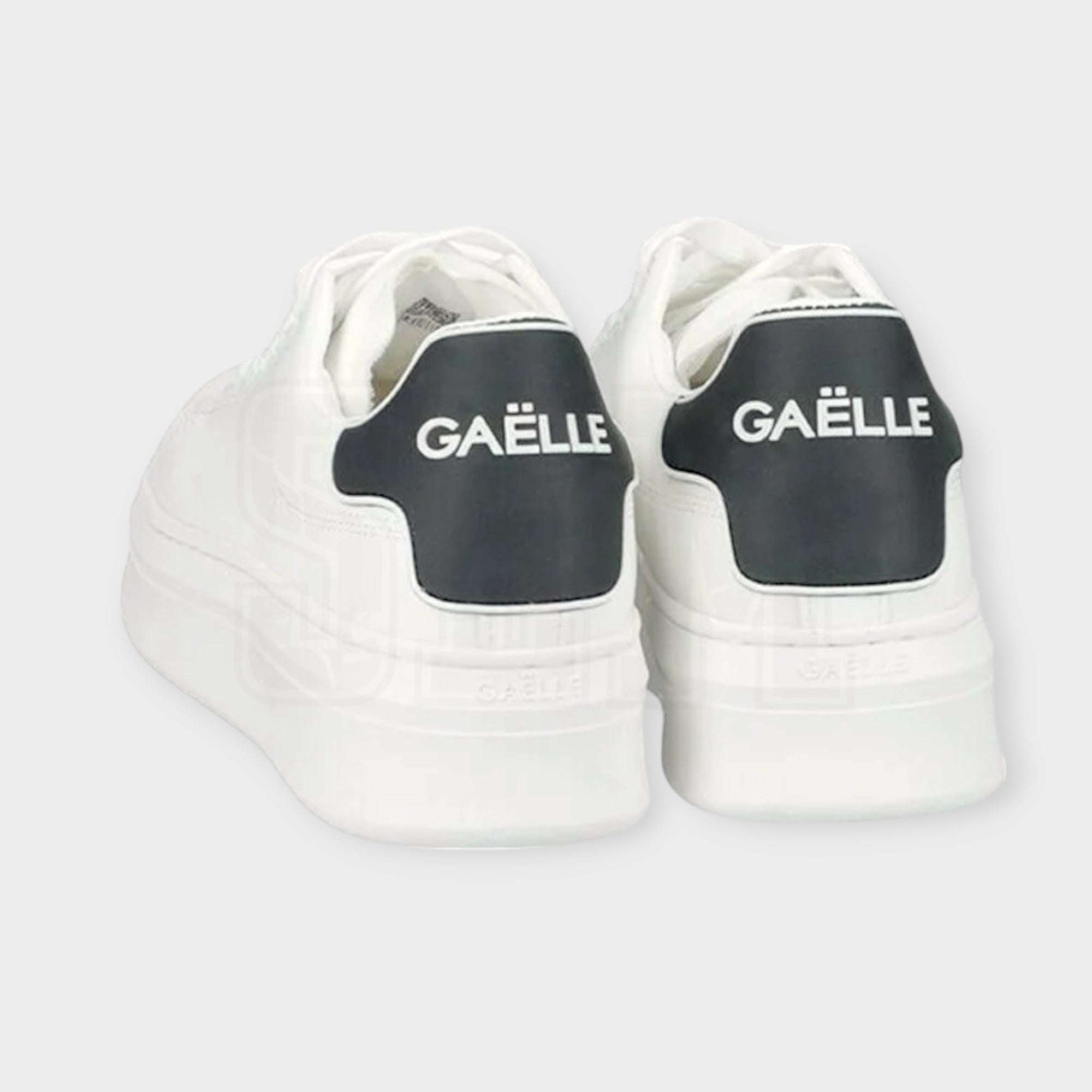 SCARPE GAELLE PARIS ADDICT IN ACTION LEATHER BIANCO