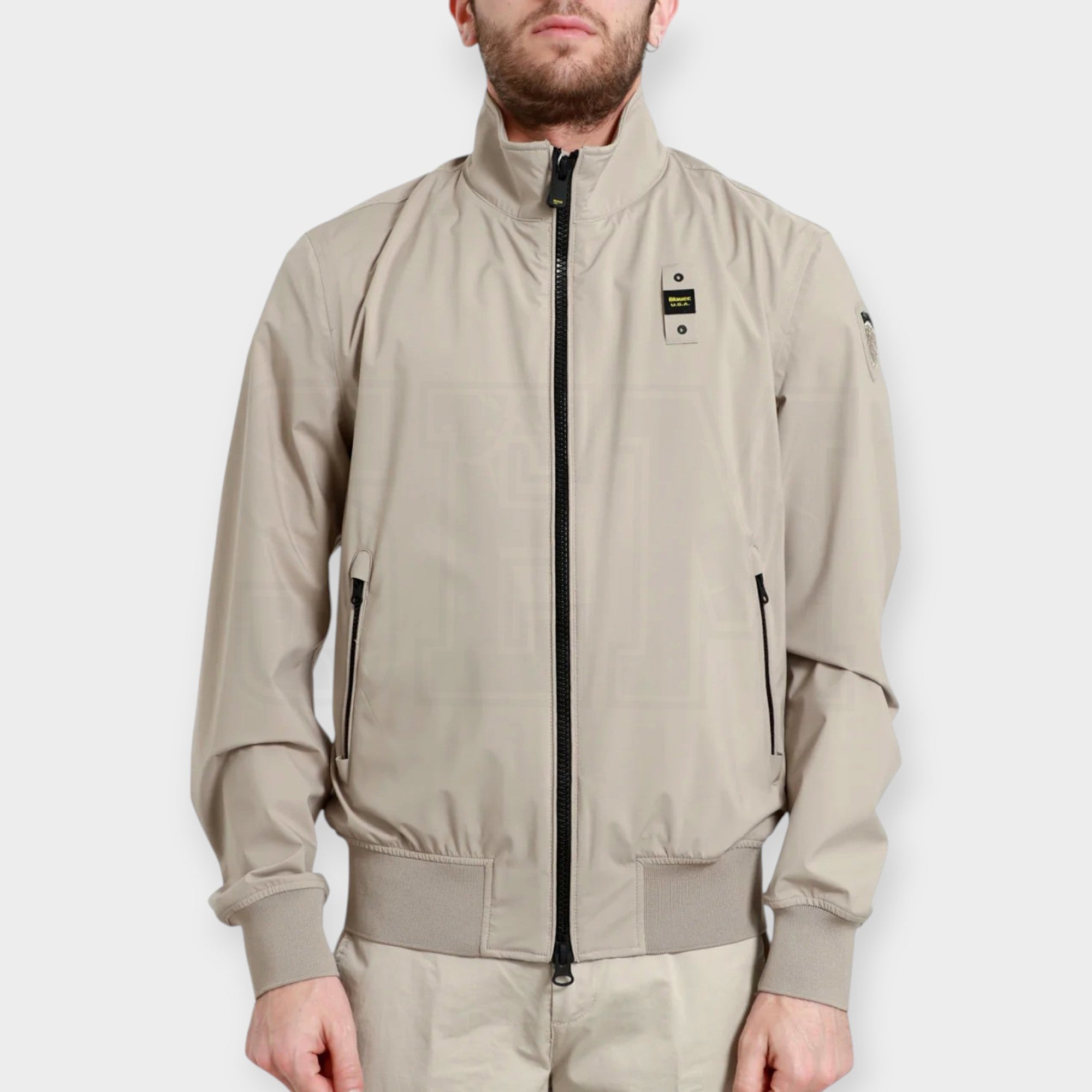 GIUBBINO BLAUER ANSON SFODERATO NYLON BISTRETCH