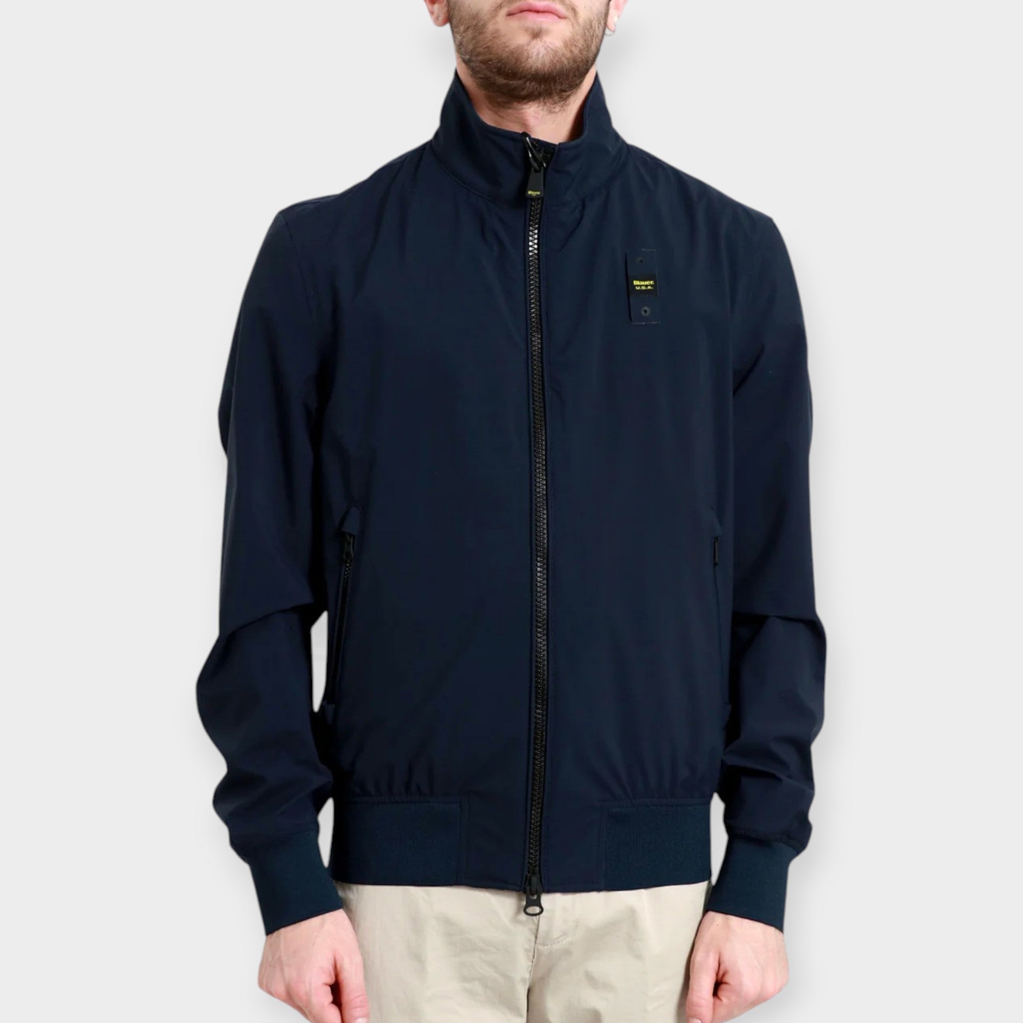 GIUBBINO BLAUER ANSON SFODERATO NYLON BISTRETCH