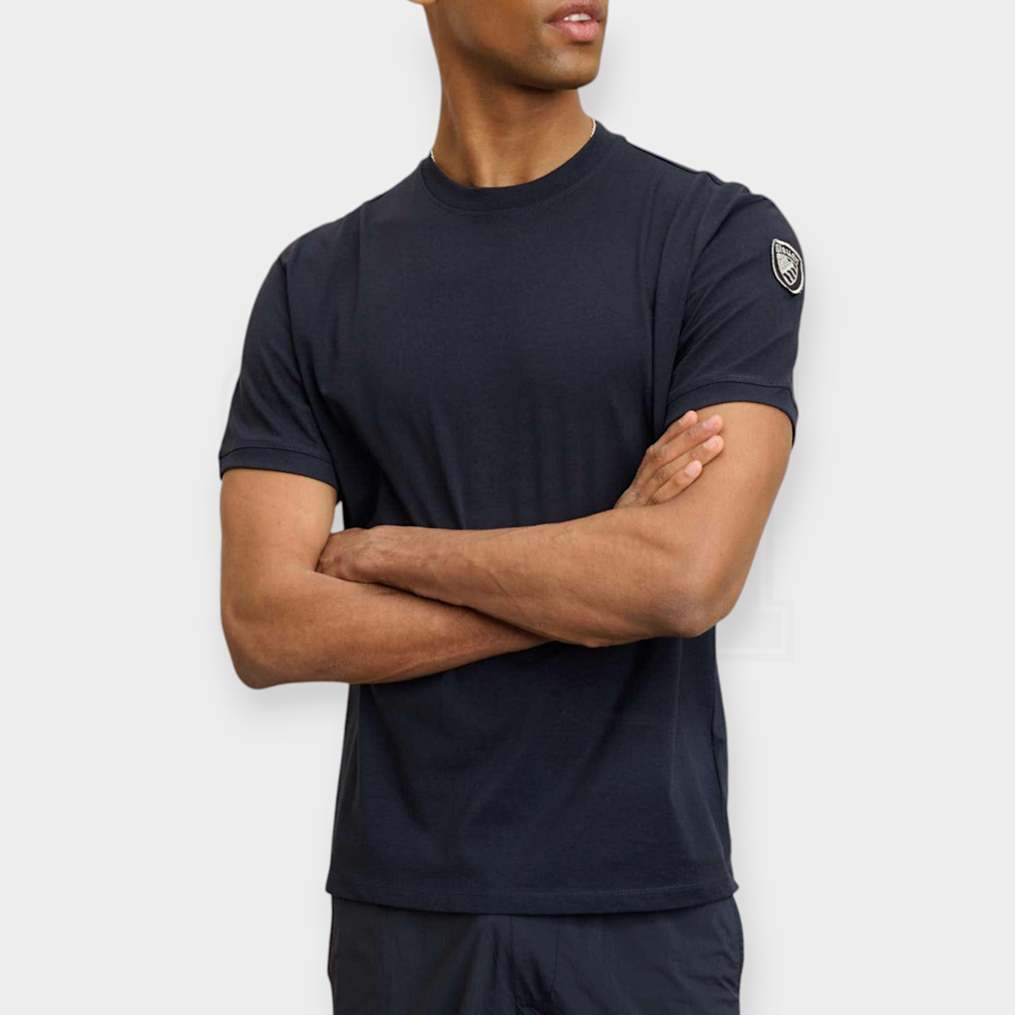 TSHIRT BLAUER ANTONY SCUDO MANICA