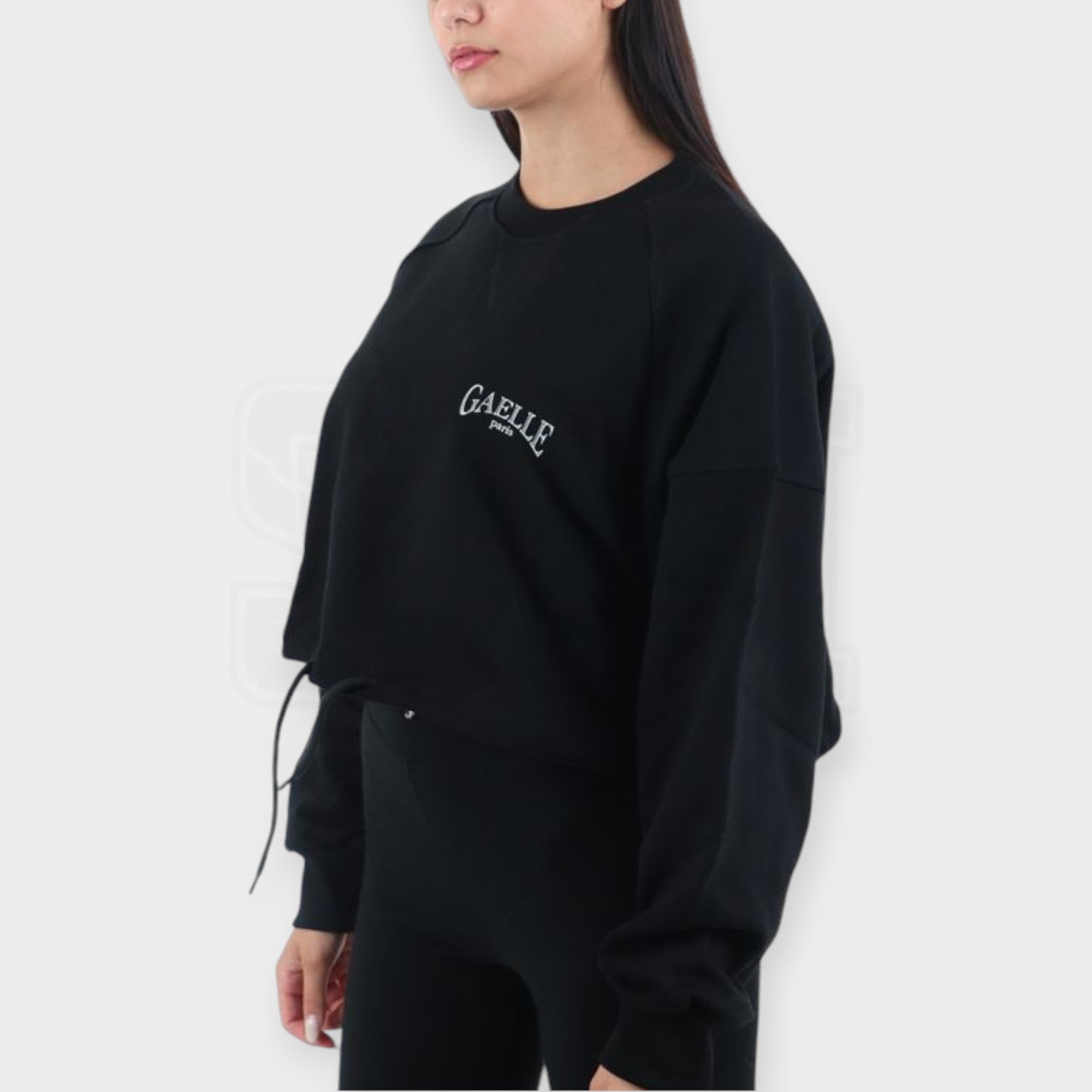 FELPA GAELLE PARIS CROPPED PARICOLLO