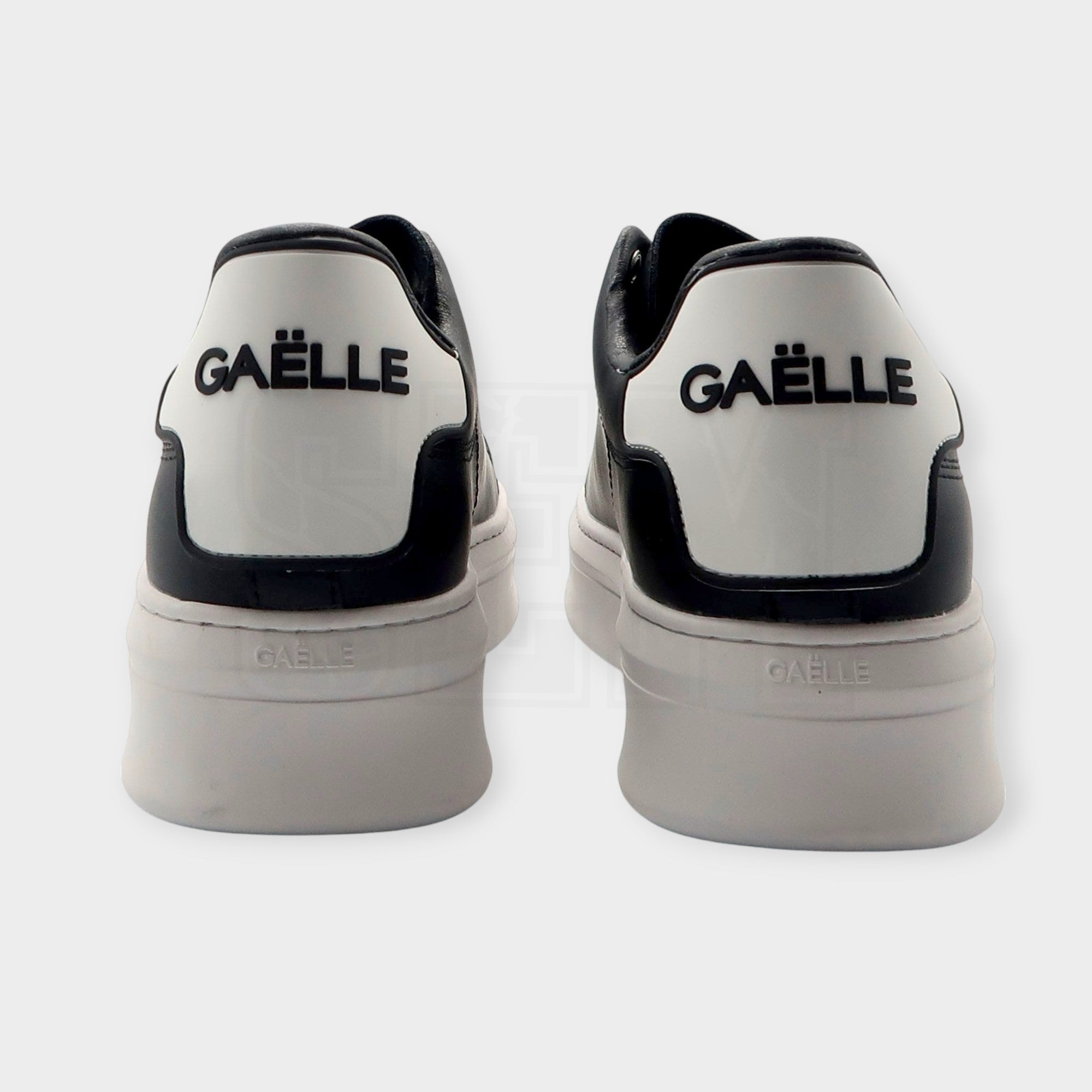 SCARPE GAELLE PARIS ADDICT IN ACTION LEATHER NERO