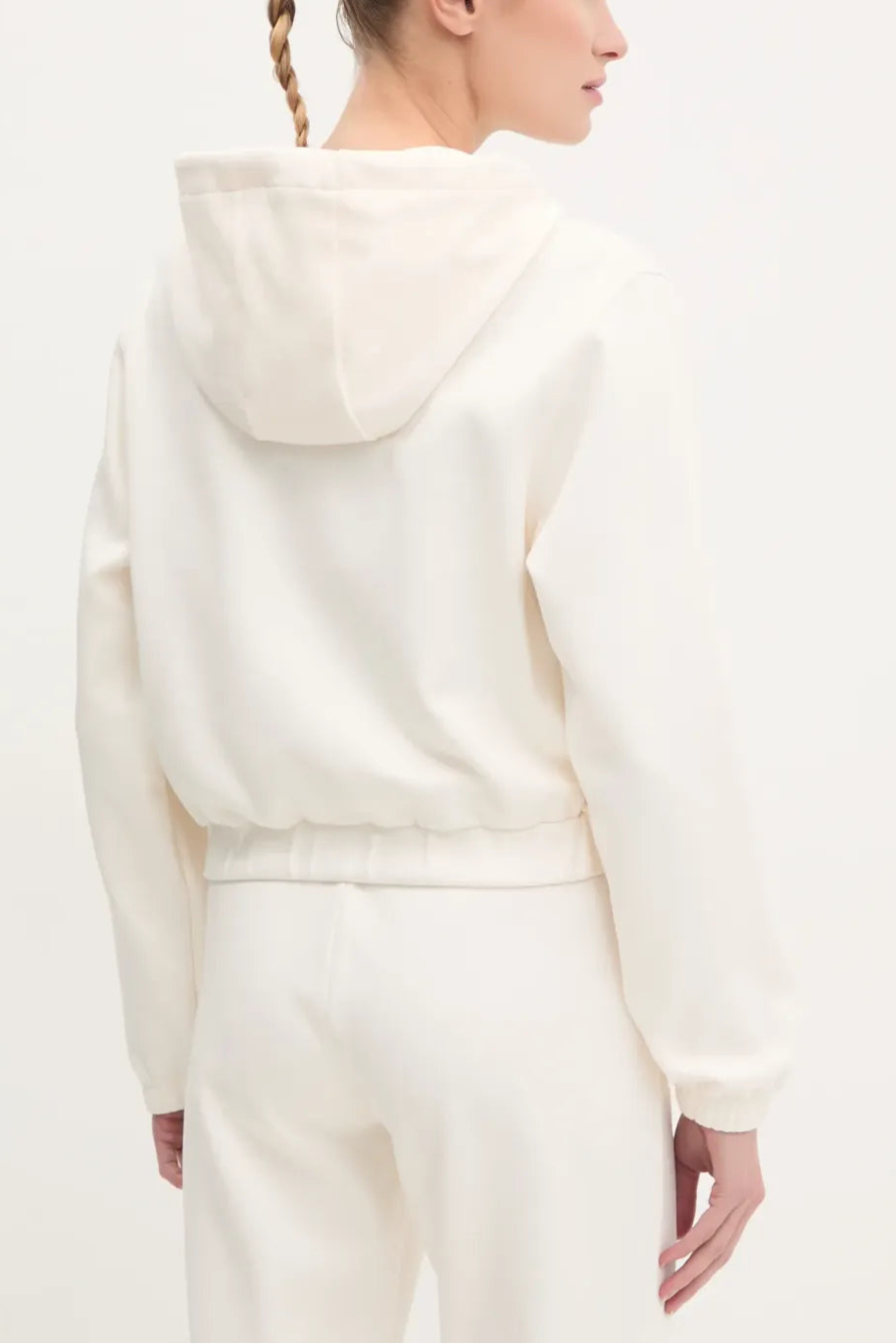 FELPA CROP GUESS ROBERTA FULLZIP