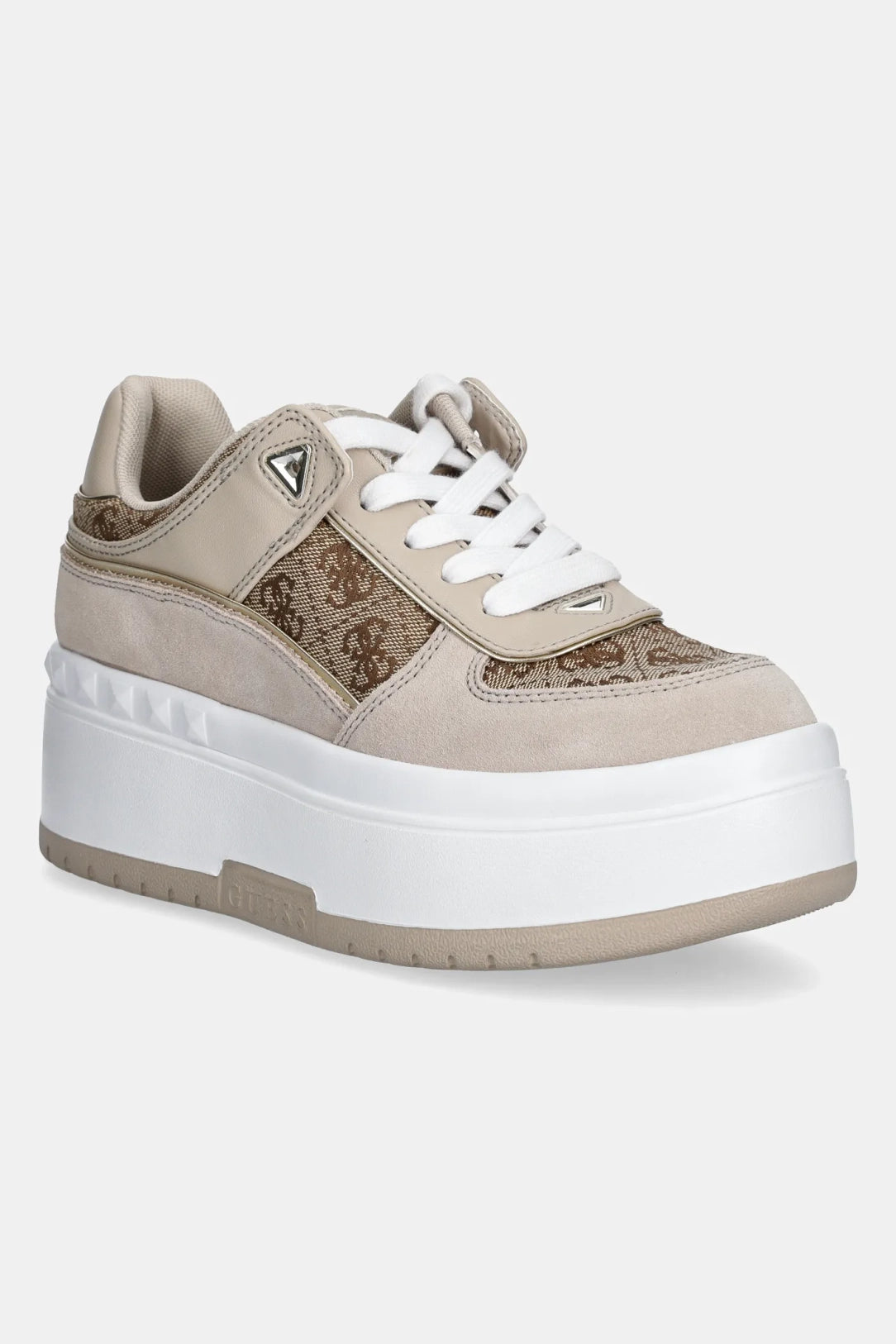 SCARPE GUESS RIDGEE2 BEIGE BROWN