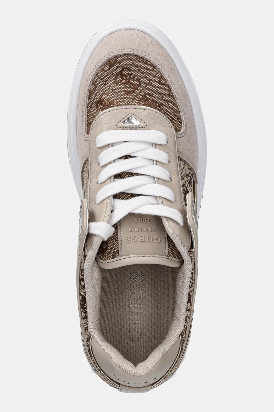 SCARPE GUESS RIDGEE2 BEIGE BROWN