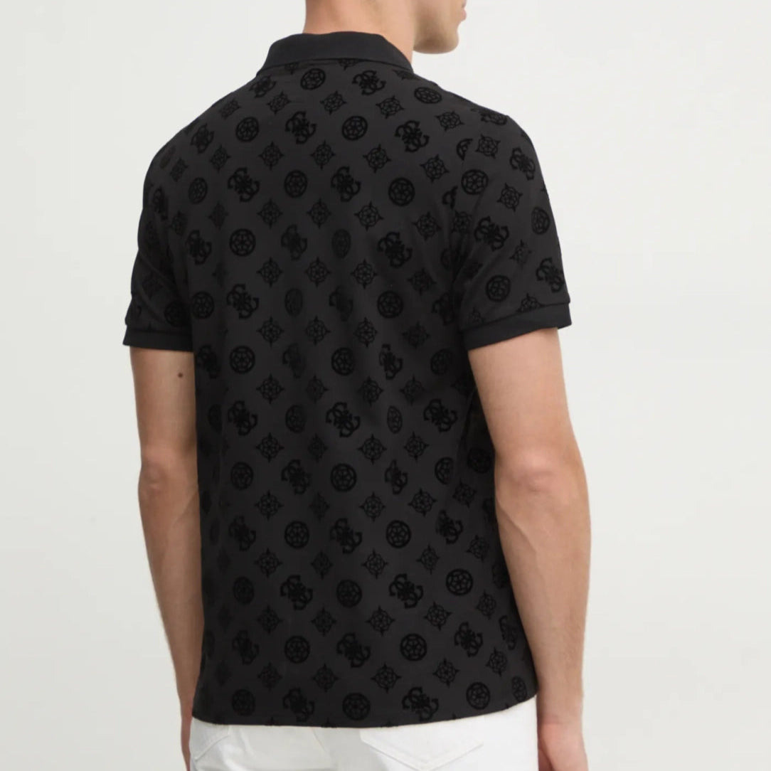 POLO GUESS FLOCKED PEONY